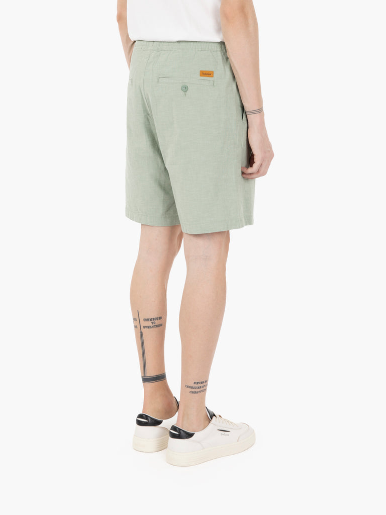 TIMBERLAND - Cotton short green bay