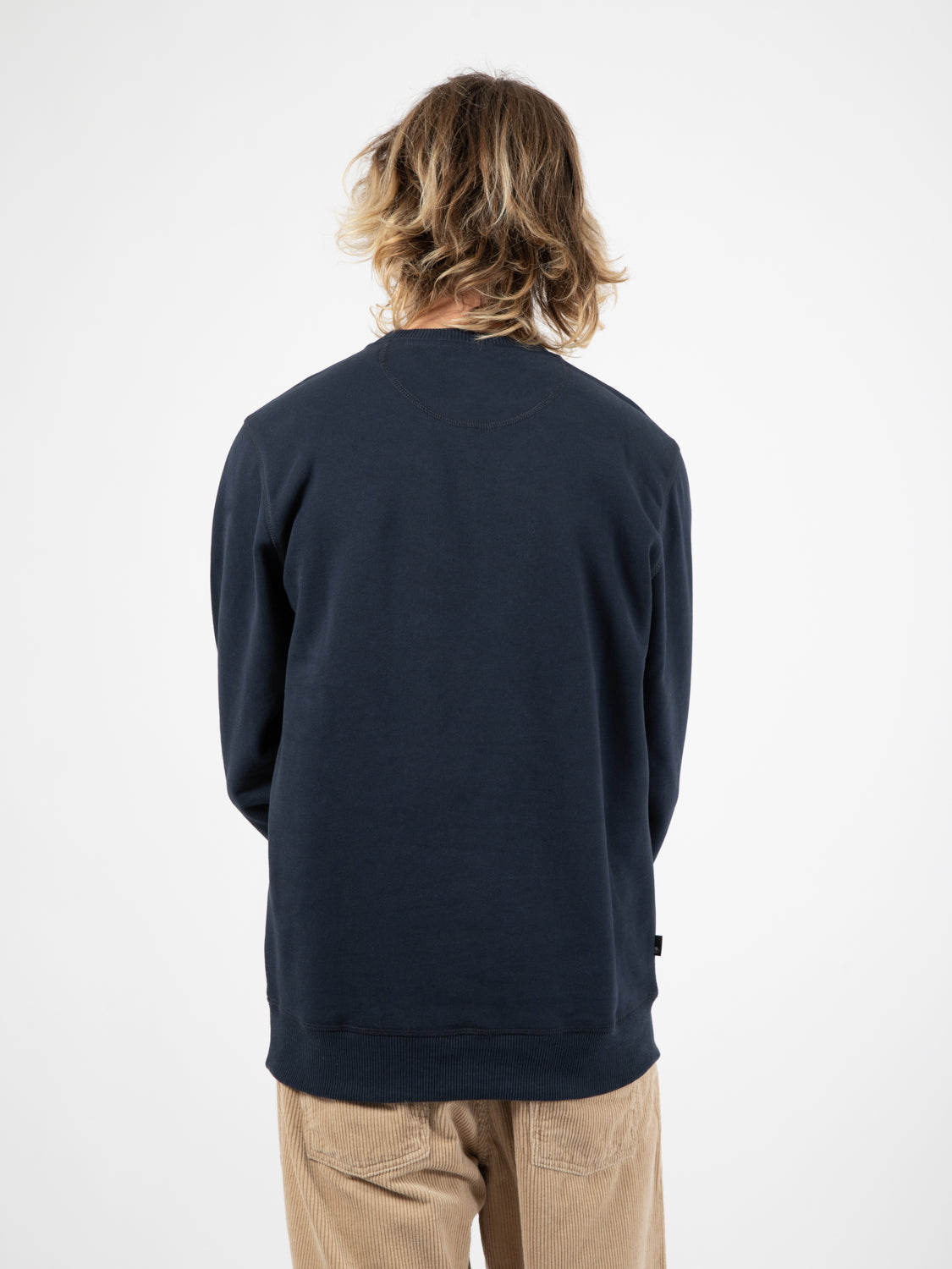 Felpa Est. 1973 crew bb dark sapphire