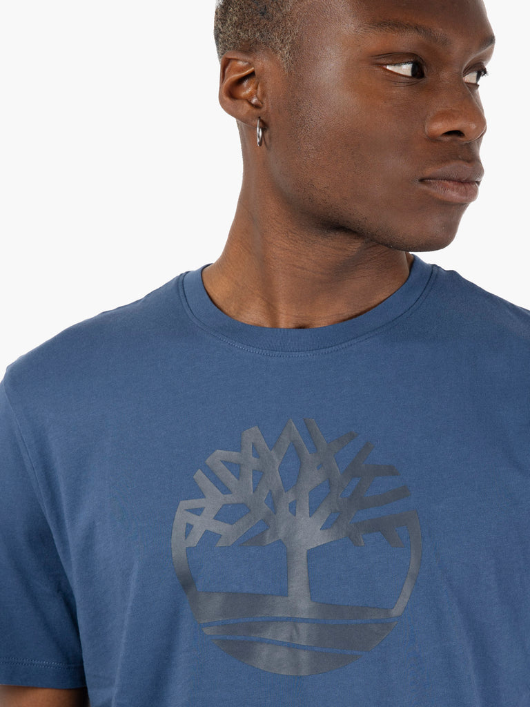 TIMBERLAND - Kennebec river tree logo S/S dark den
