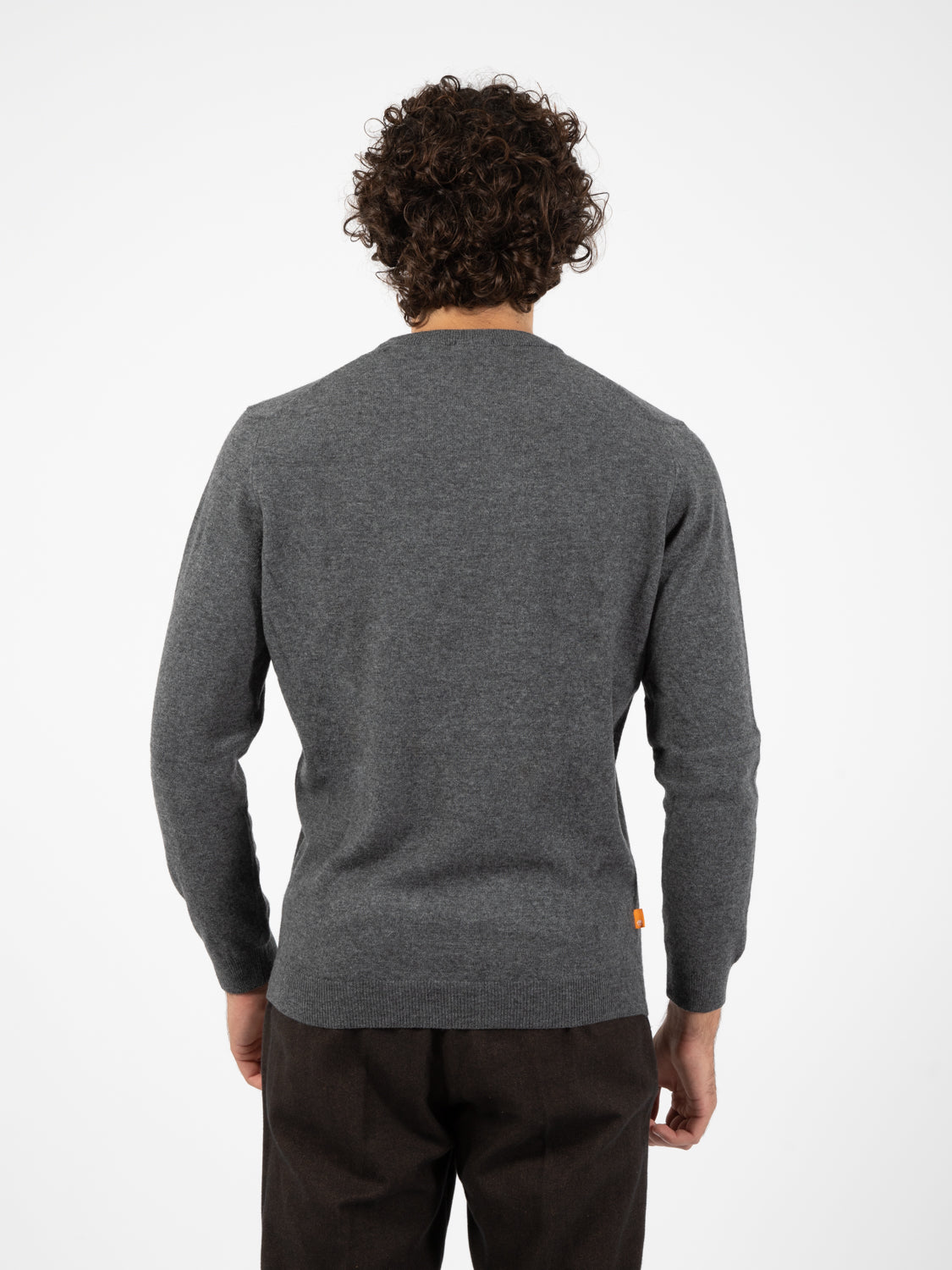 Maglia girocollo dark grey heather