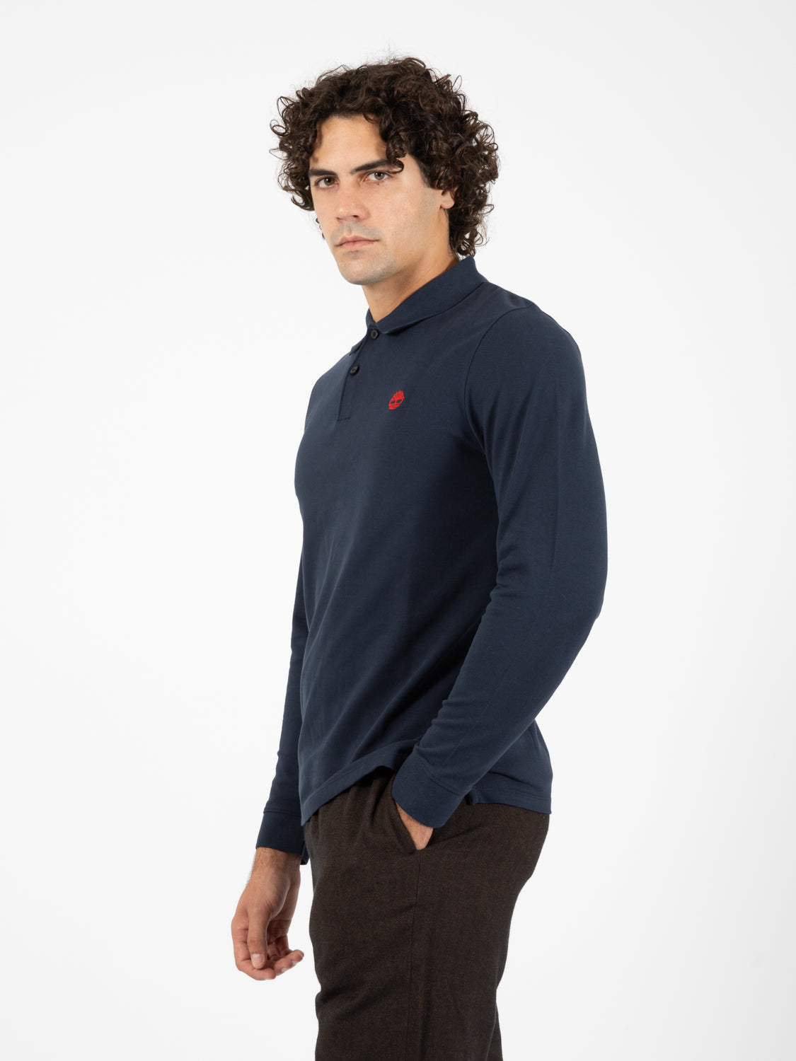 Polo Pique slim dark sapphire