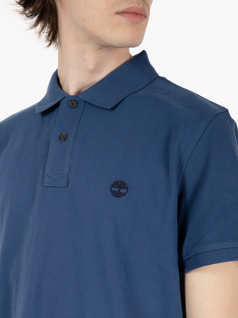 TIMBERLAND - Polo SS Millers River piquet dark denim