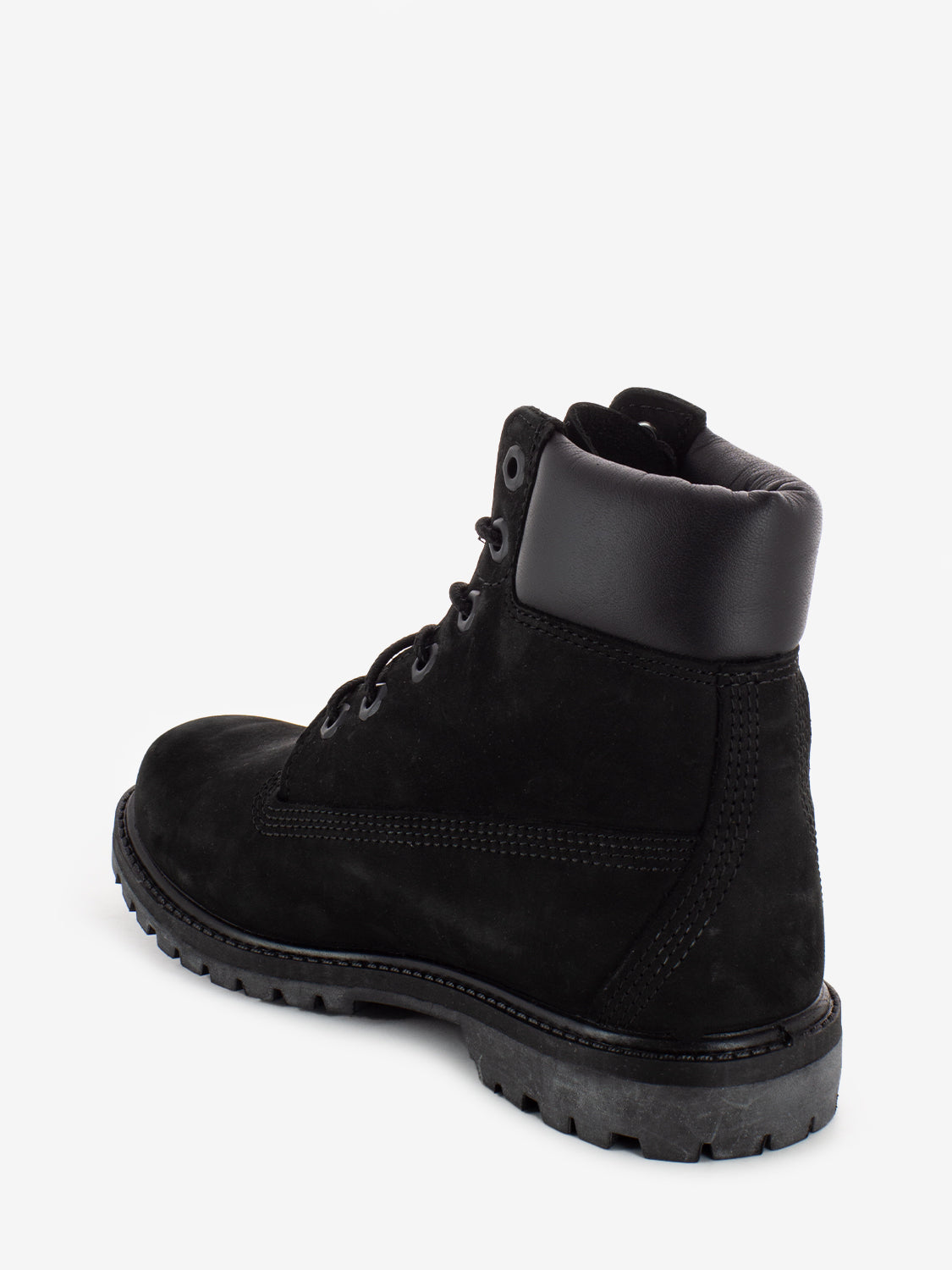 Premium 6 inch lace up black