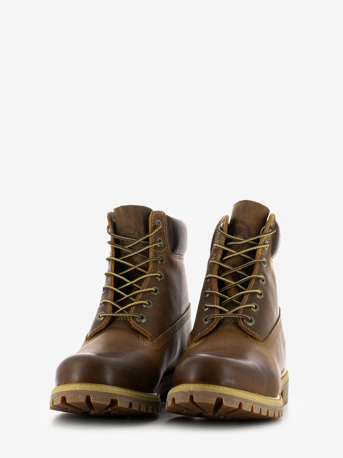 Premium 6 inch lace up waterproof boot brown