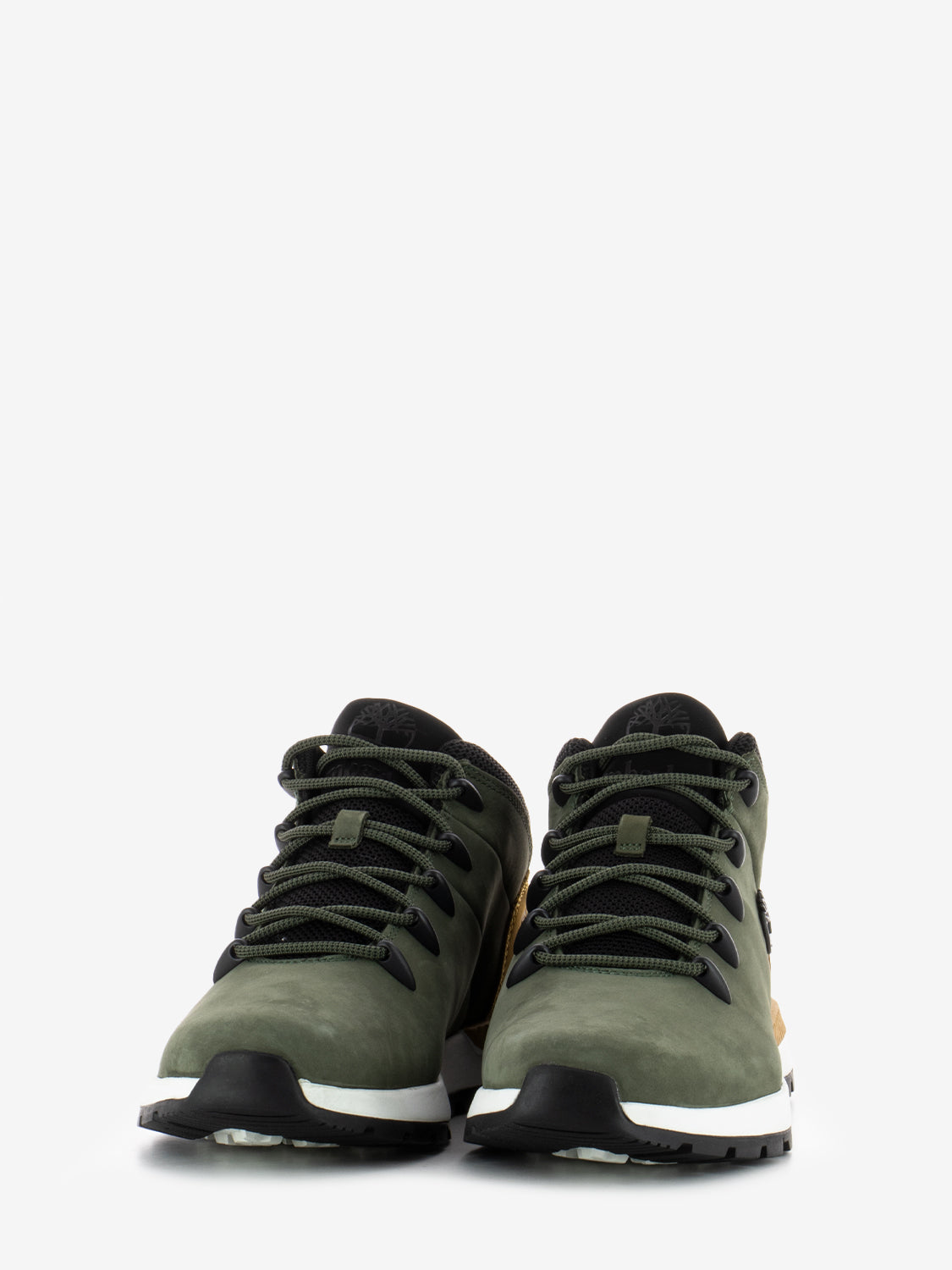 Sprint trekker mid dark green nubuck