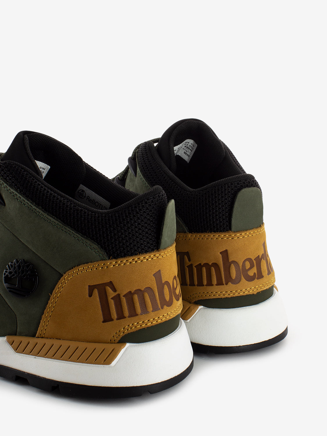 Sprint trekker mid dark green nubuck