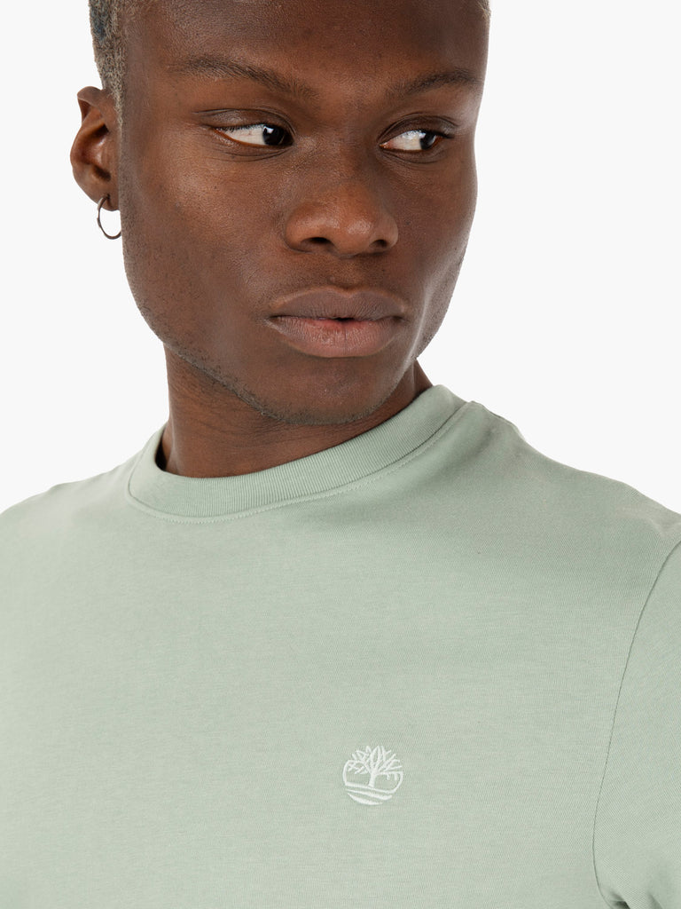 TIMBERLAND - T-shirt Dunstan River Crew green
