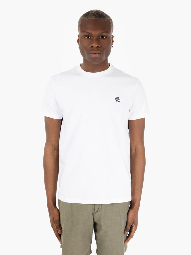 TIMBERLAND - T-shirt Dunstan River Crew white
