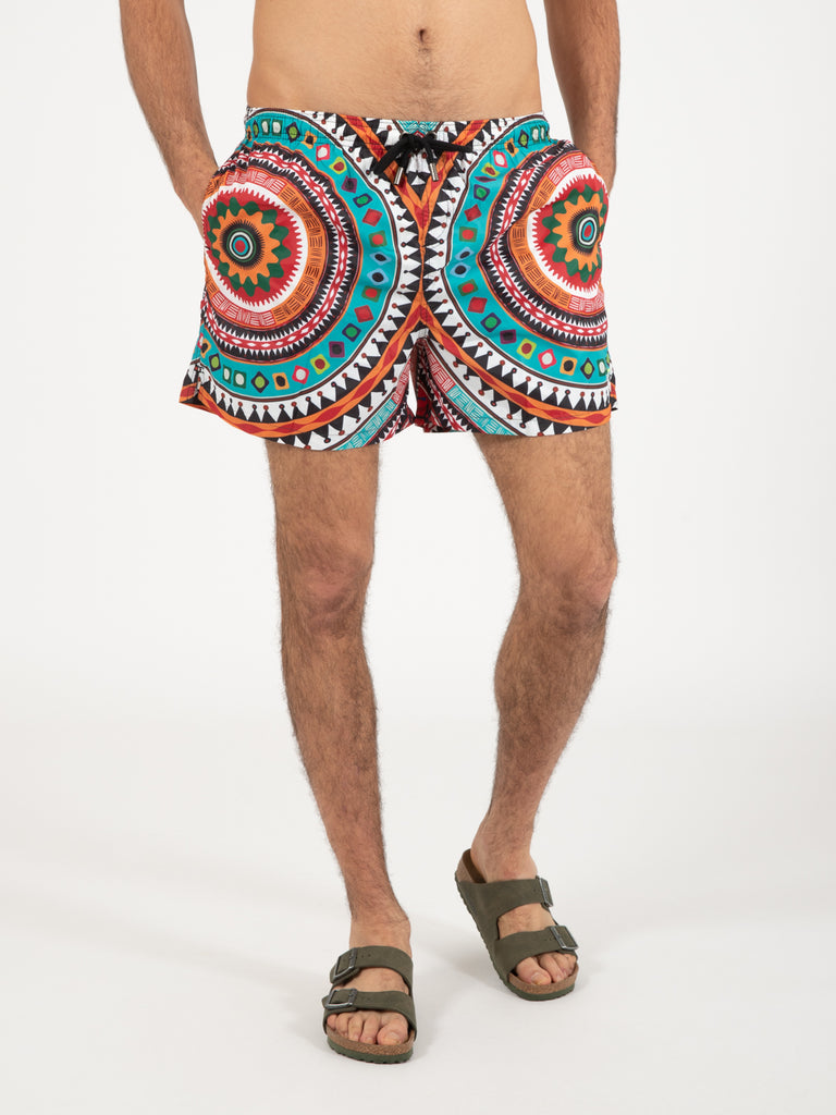 TOOCO BEACHWEAR - Costume Copan stampa multicolor