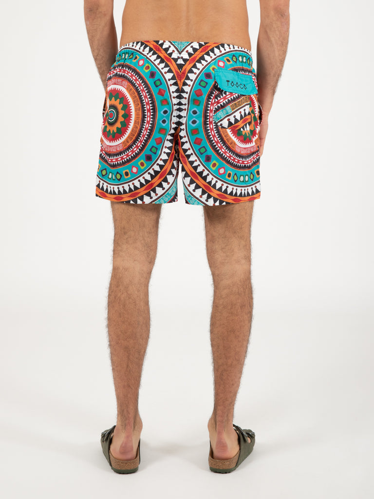 TOOCO BEACHWEAR - Costume Copan stampa multicolor