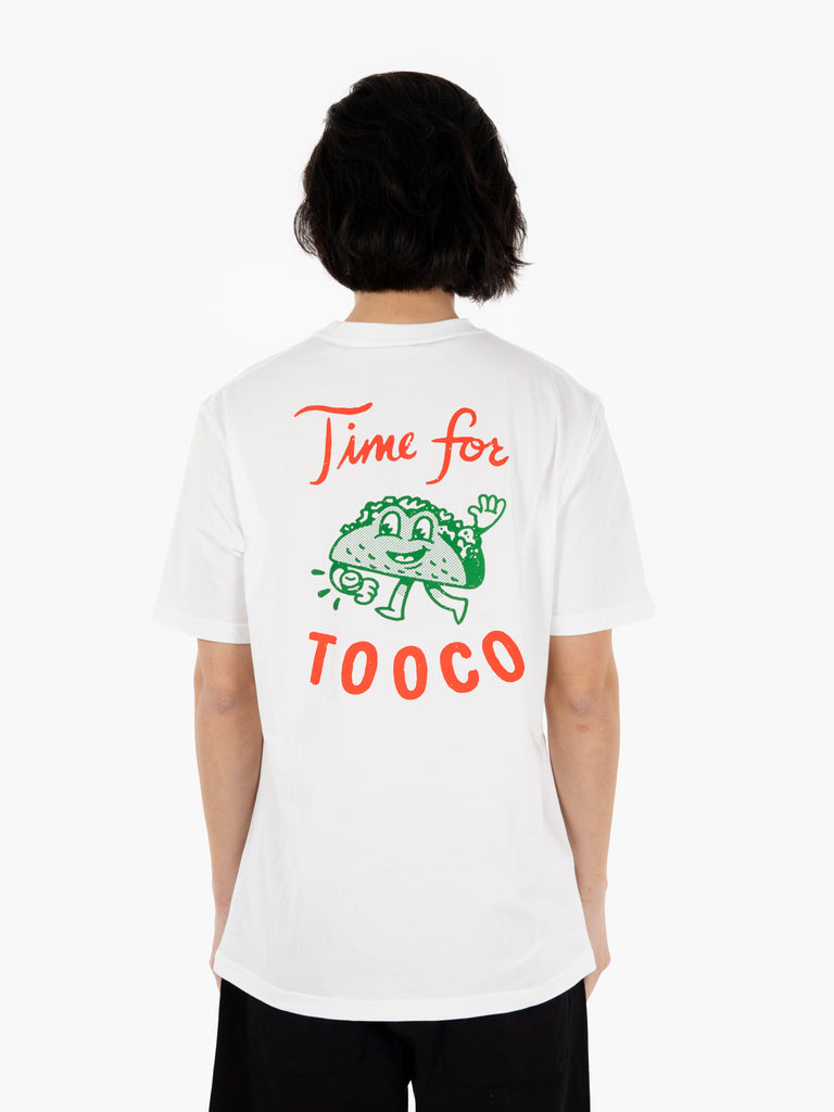 TOOCO BEACHWEAR - T-shirt Time Fot off white