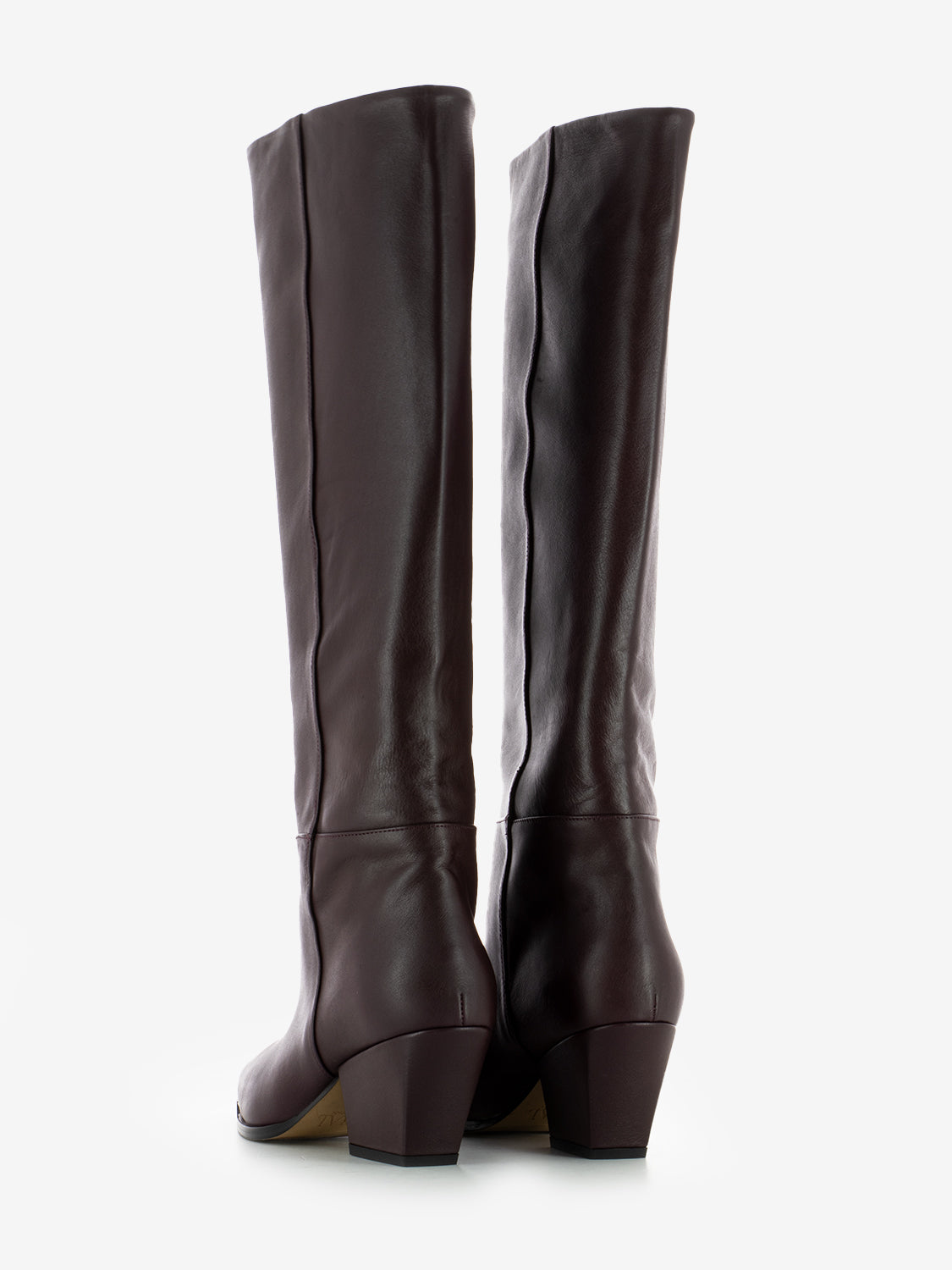 Stivali Dakota in pelle bordeaux