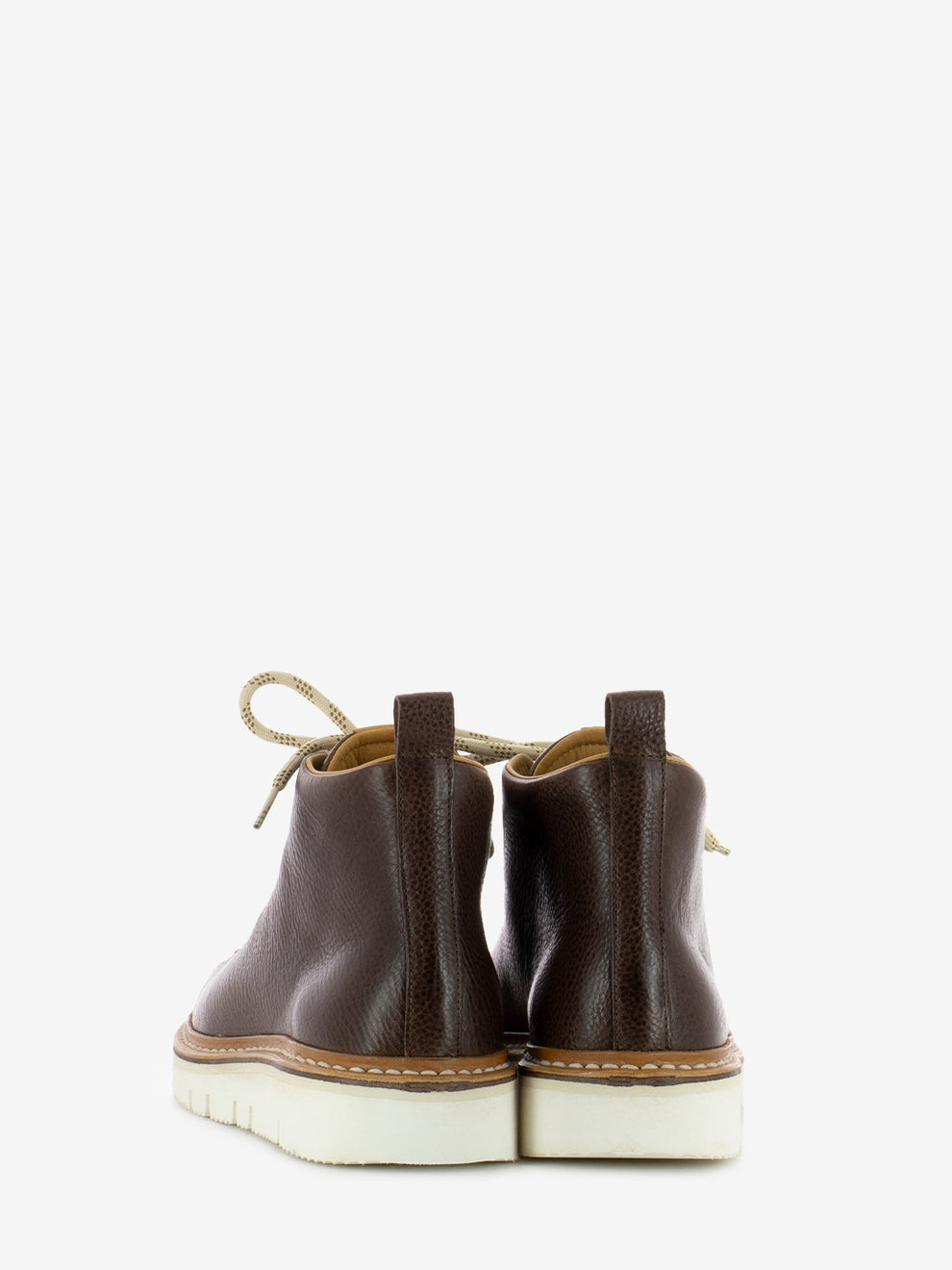 Vis Alpha high boots in dark brown leather