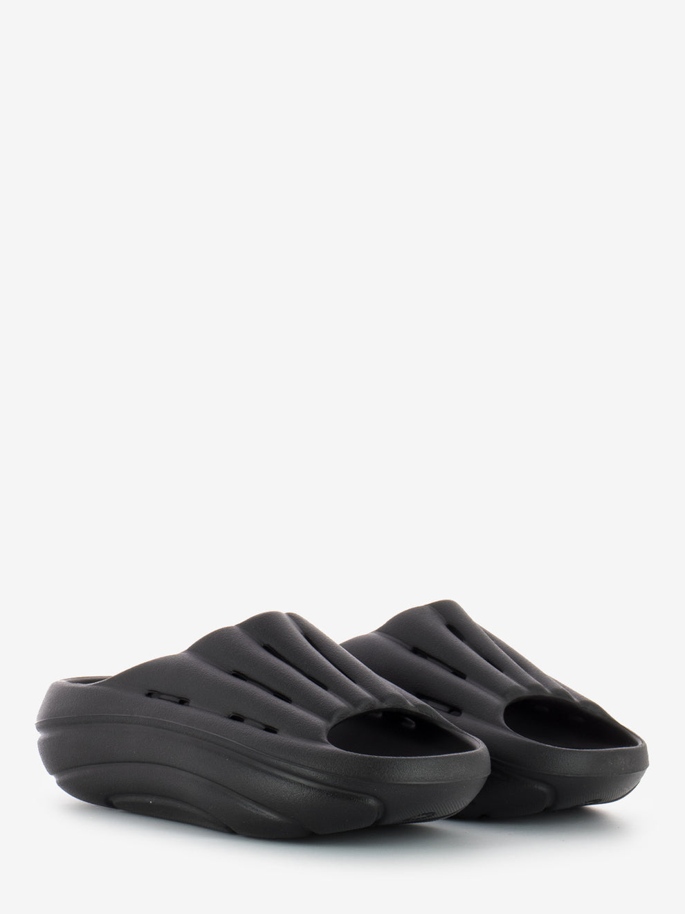 W FoamO slide black slipper