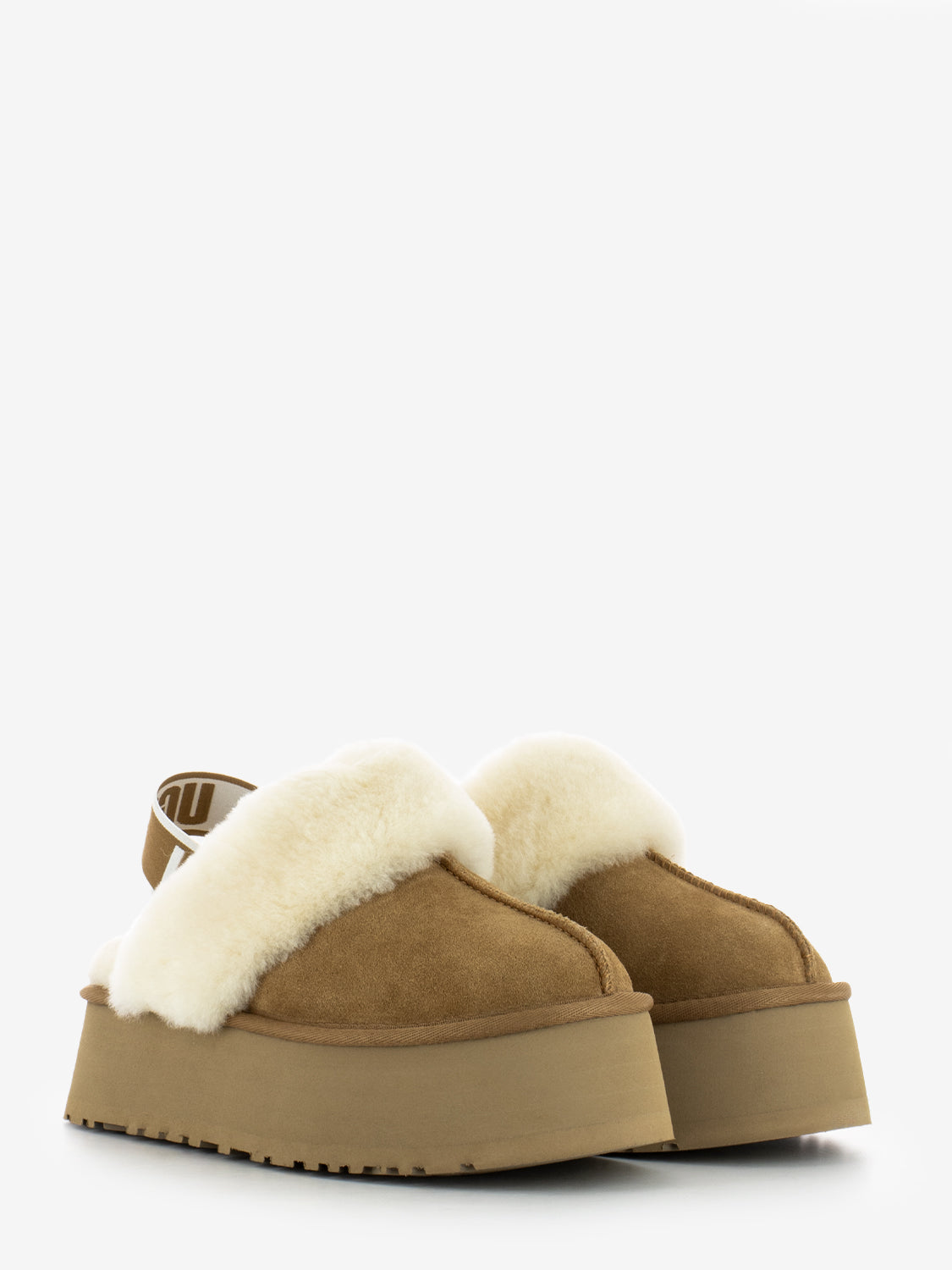 Ugg W Funkette chestnut sheepskin edge STIMM1