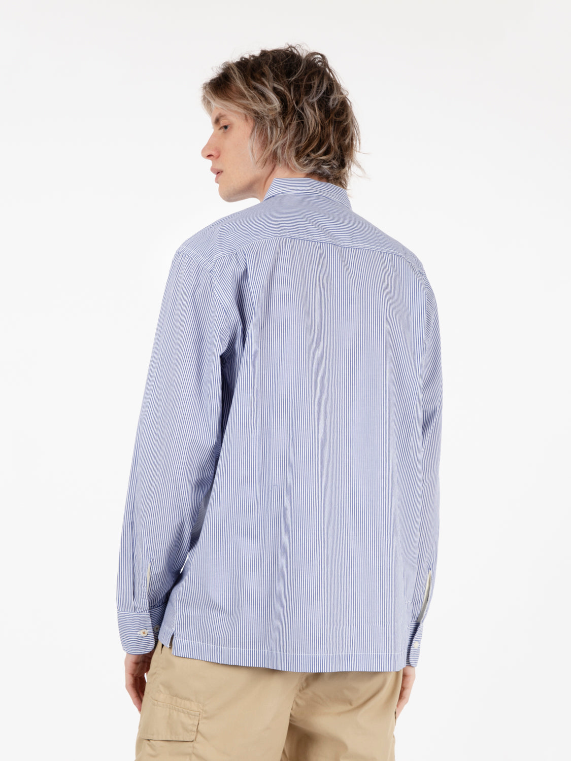 Camicia embroided blue