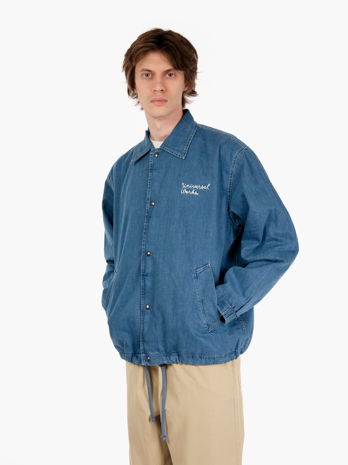 Head Coach jacket washed indigo