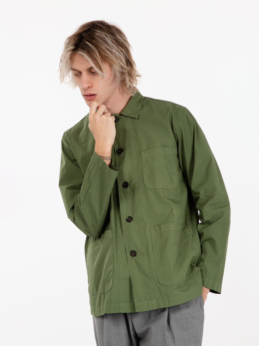 Bakers birch lightweight overshirt