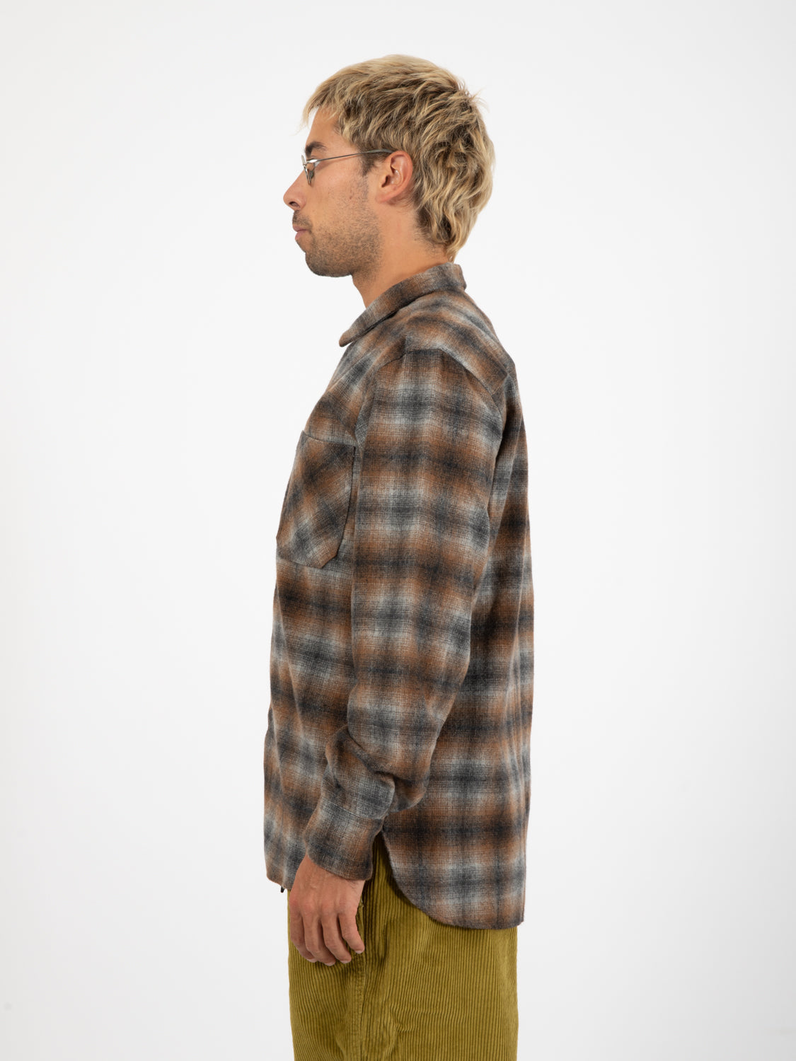 Sovracamicia work shirt brown check