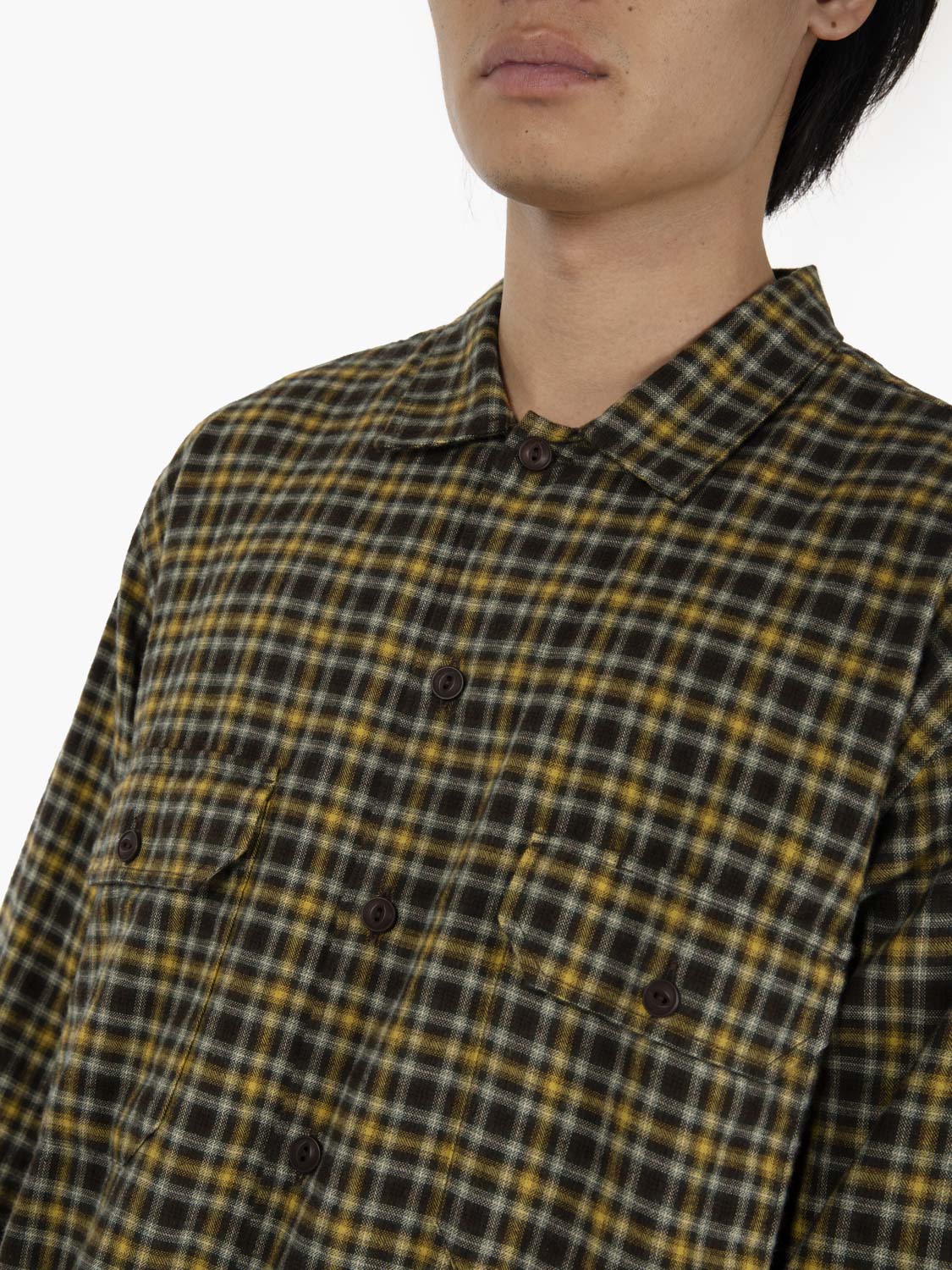 Utility Shirt Bang check brown