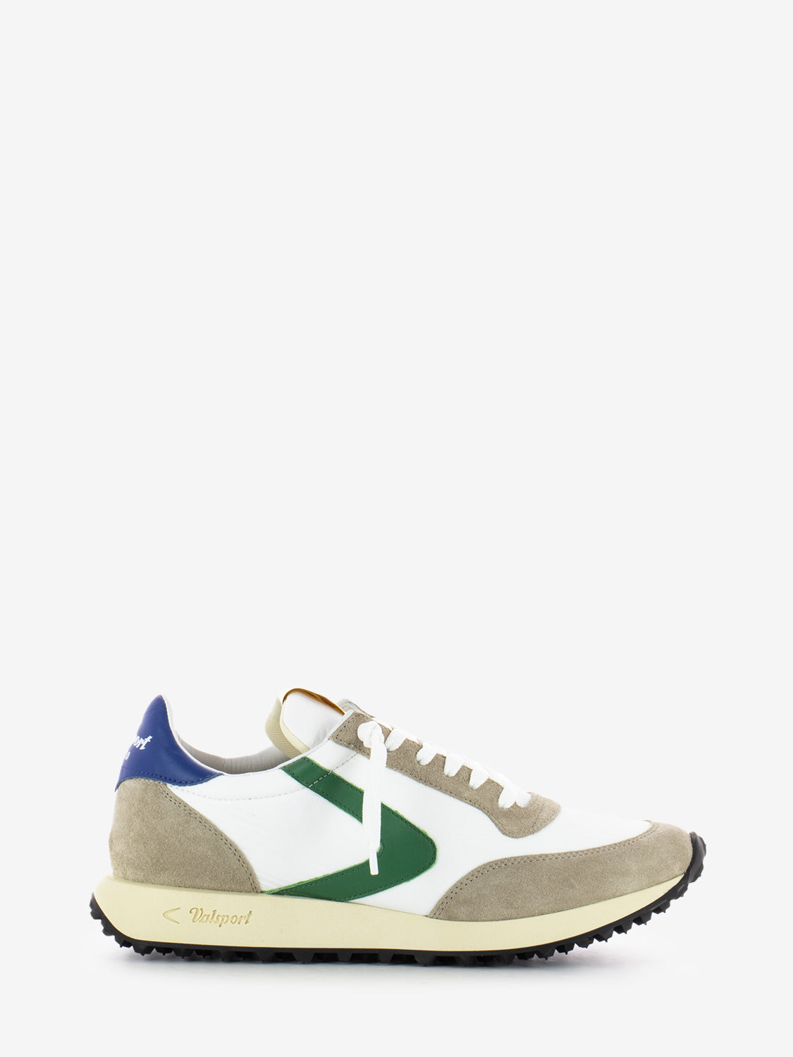 Sneakers Run ripstop white / green / blue