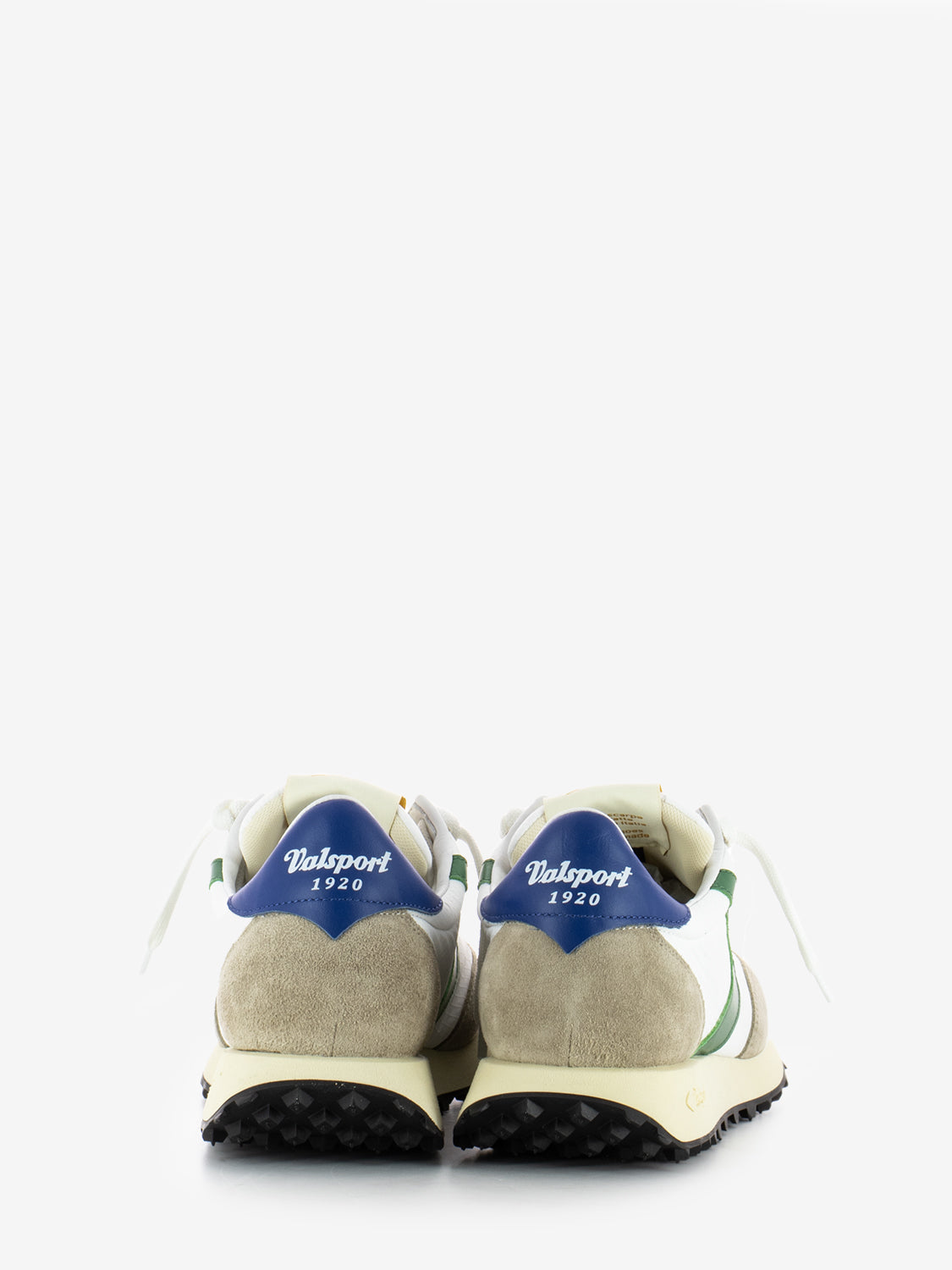 Sneakers Run ripstop white / green / blue