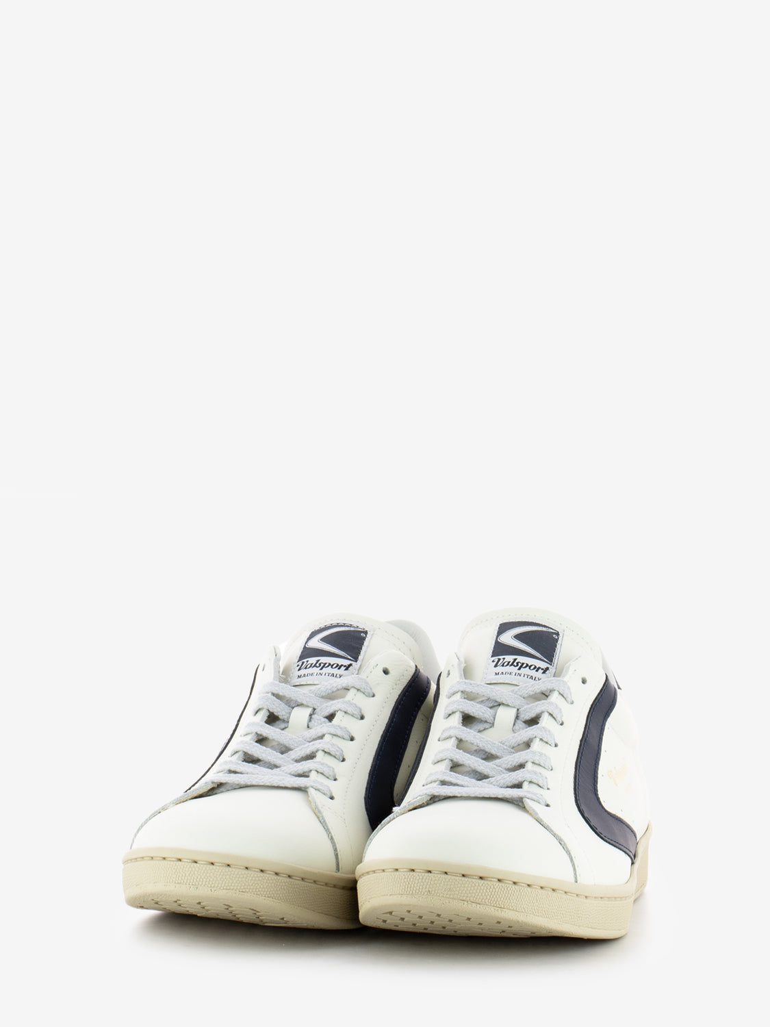 Tournament classic leather white / blue sneakers