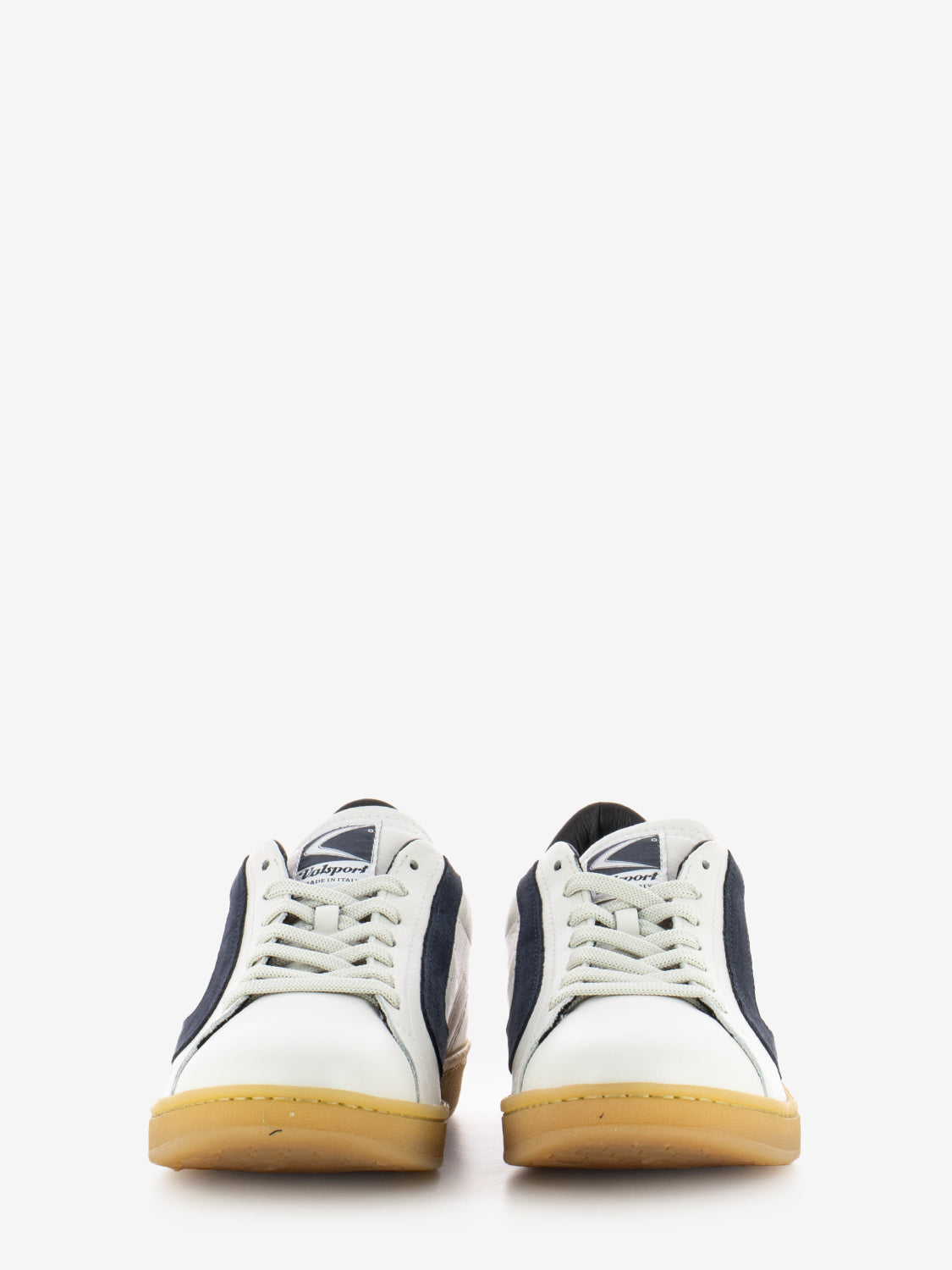 Tournament Sneakers in White / Blue Leather