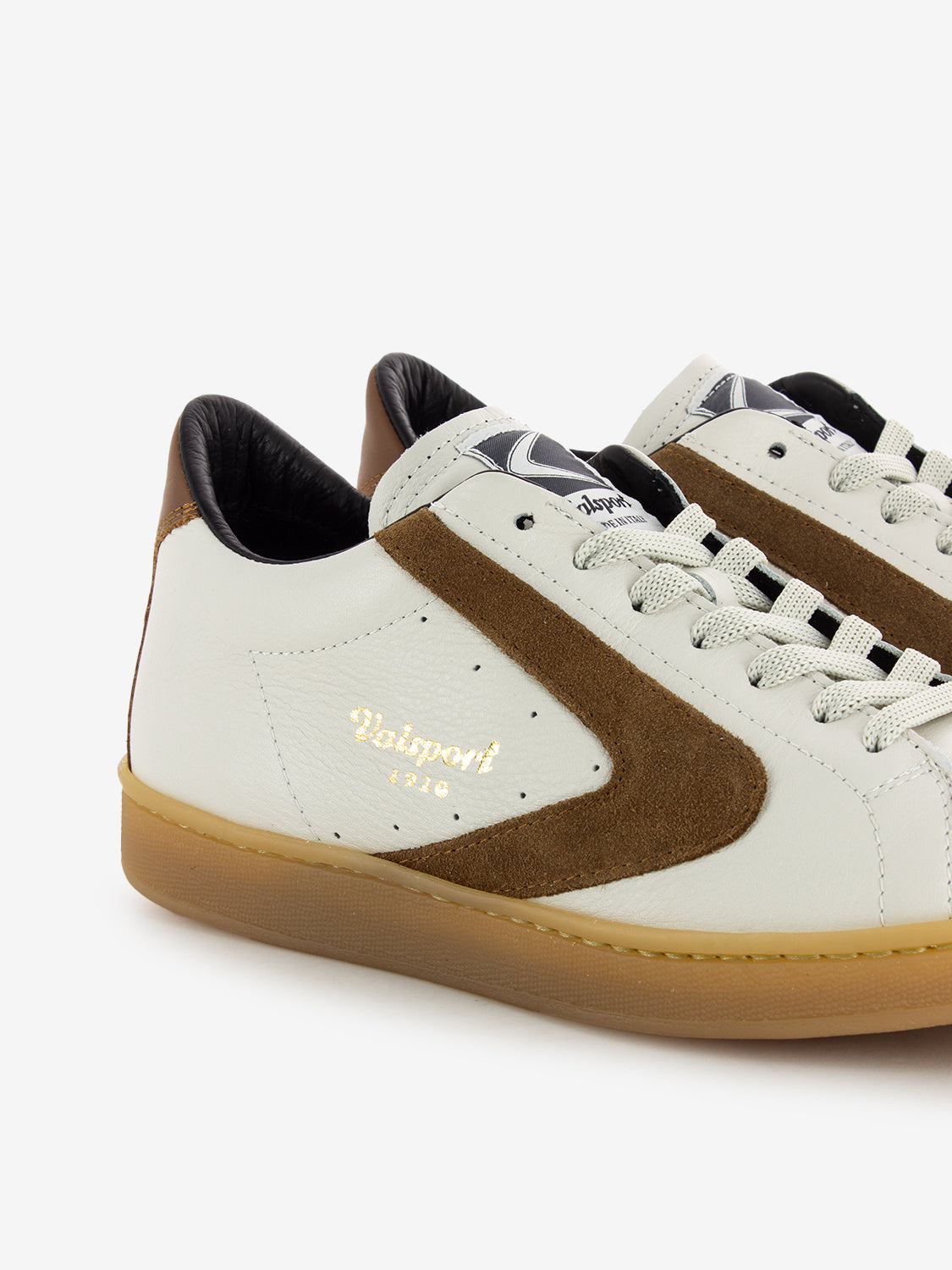 Tournament Sneakers in White Leather