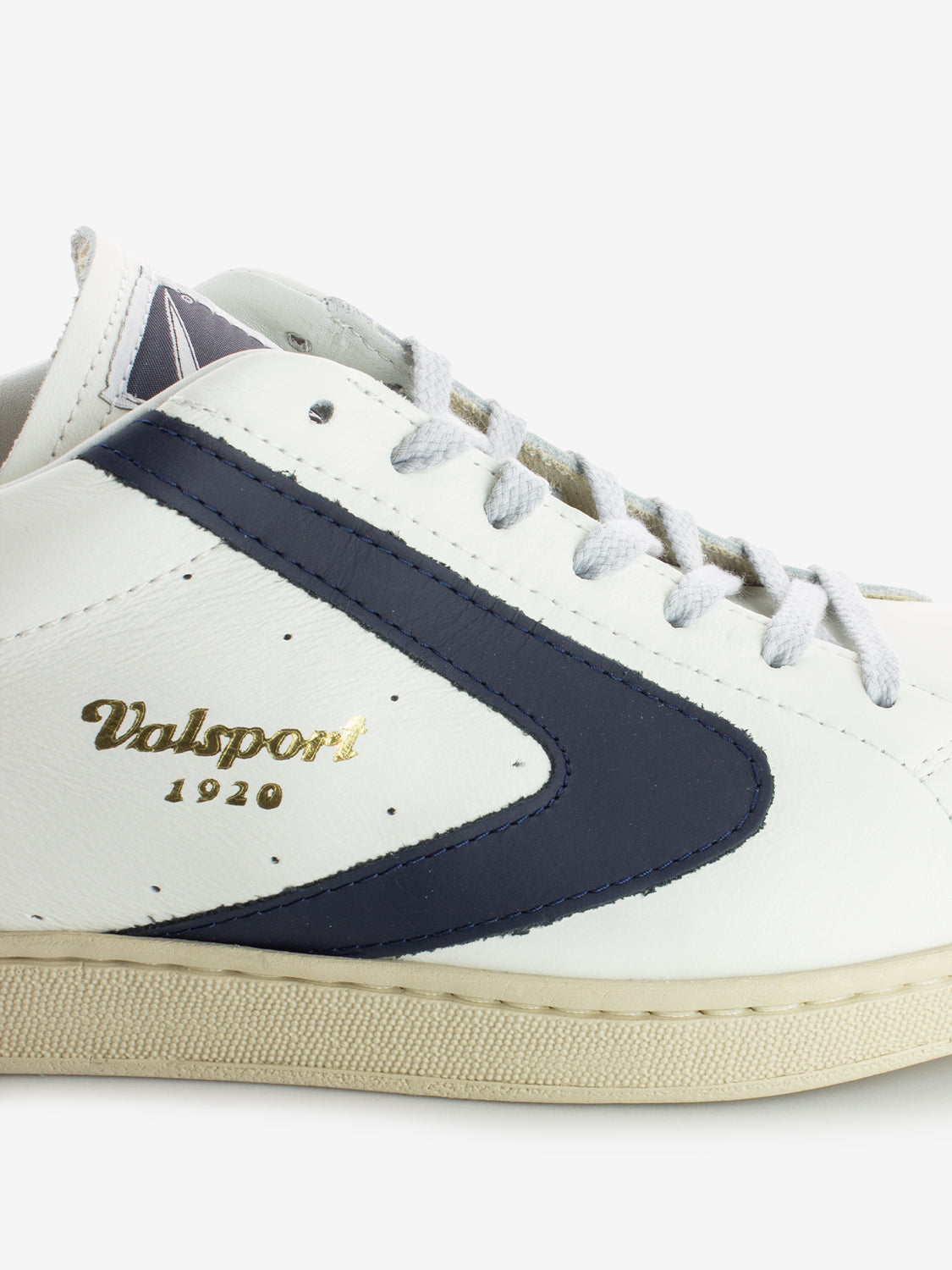 Tournament nappa sneakers white / blue / green