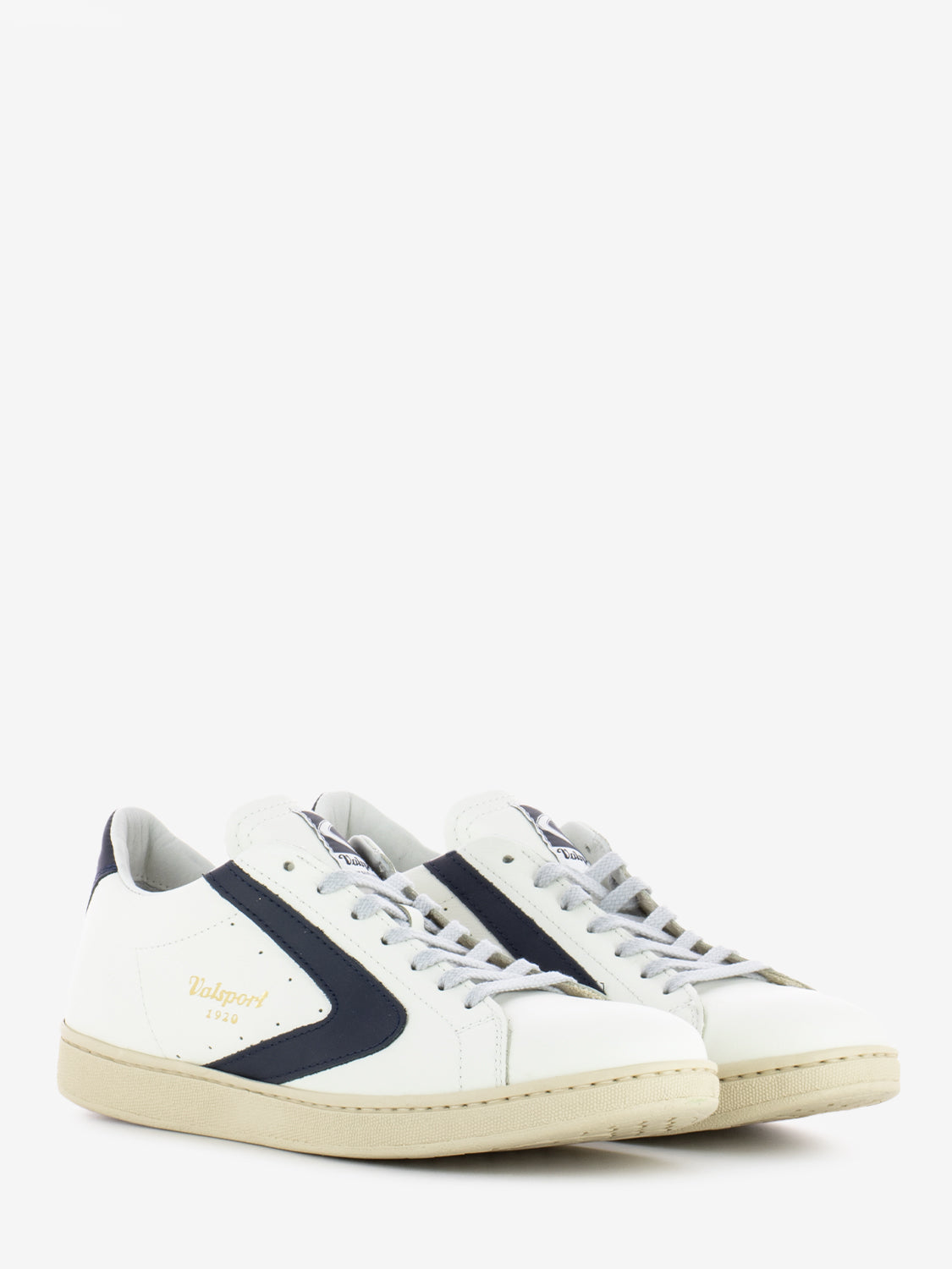 Tournament white / blue nappa sneakers