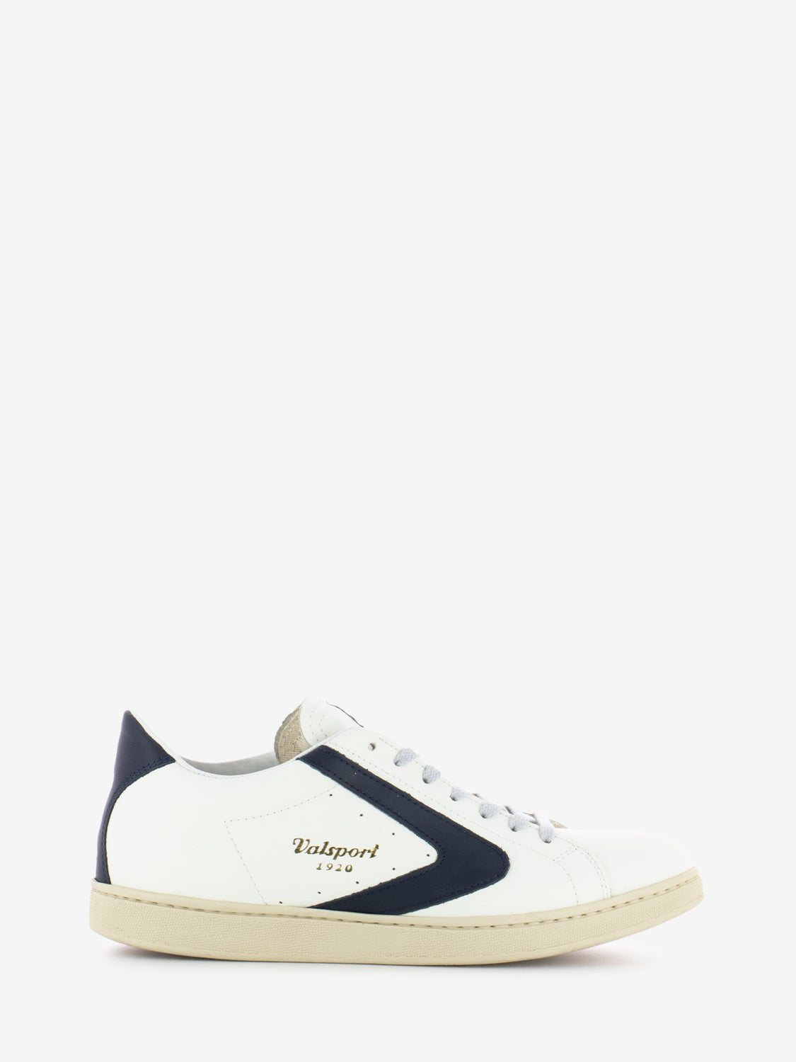 Tournament white / blue nappa sneakers