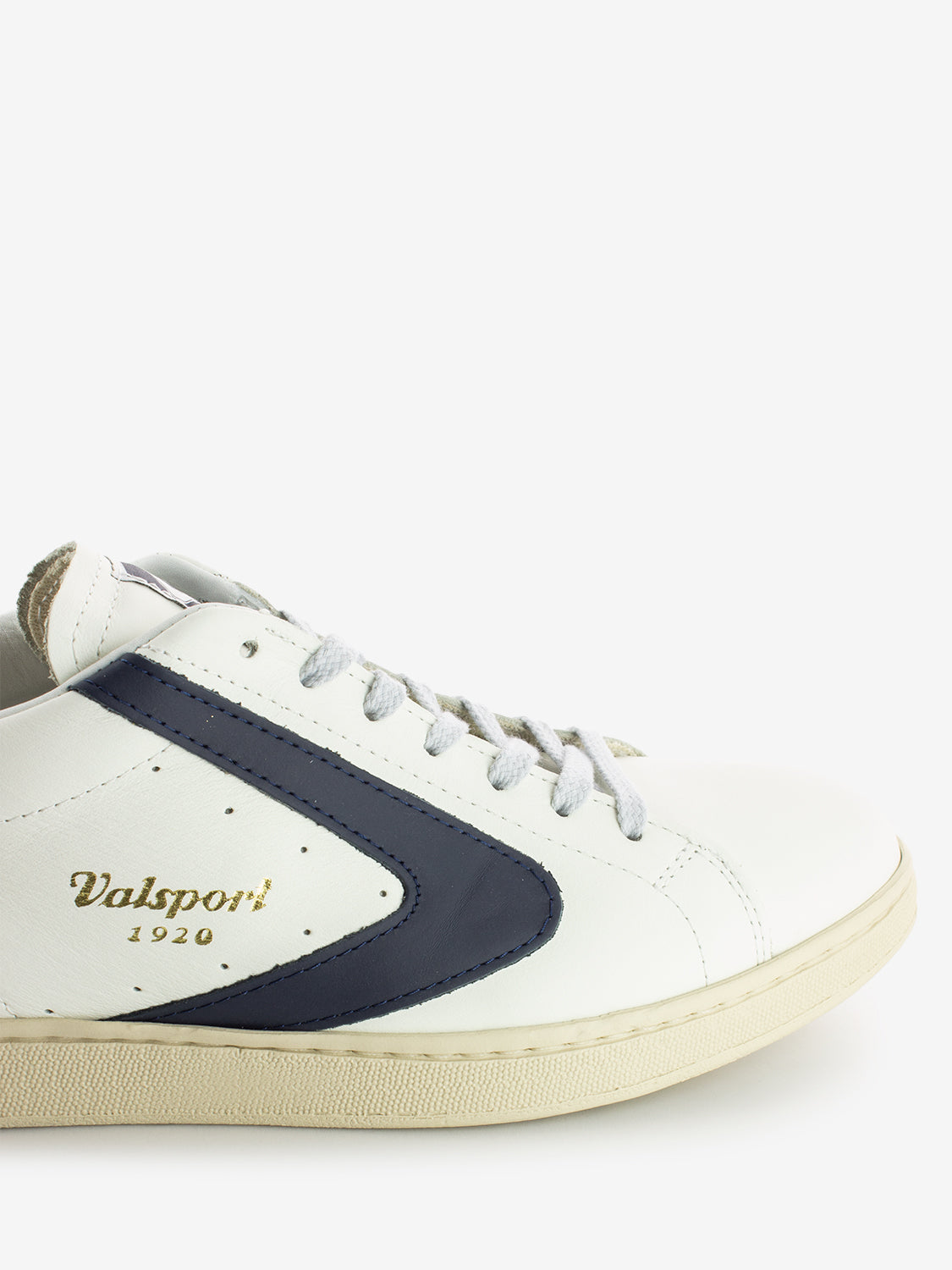 Tournament white / blue nappa sneakers