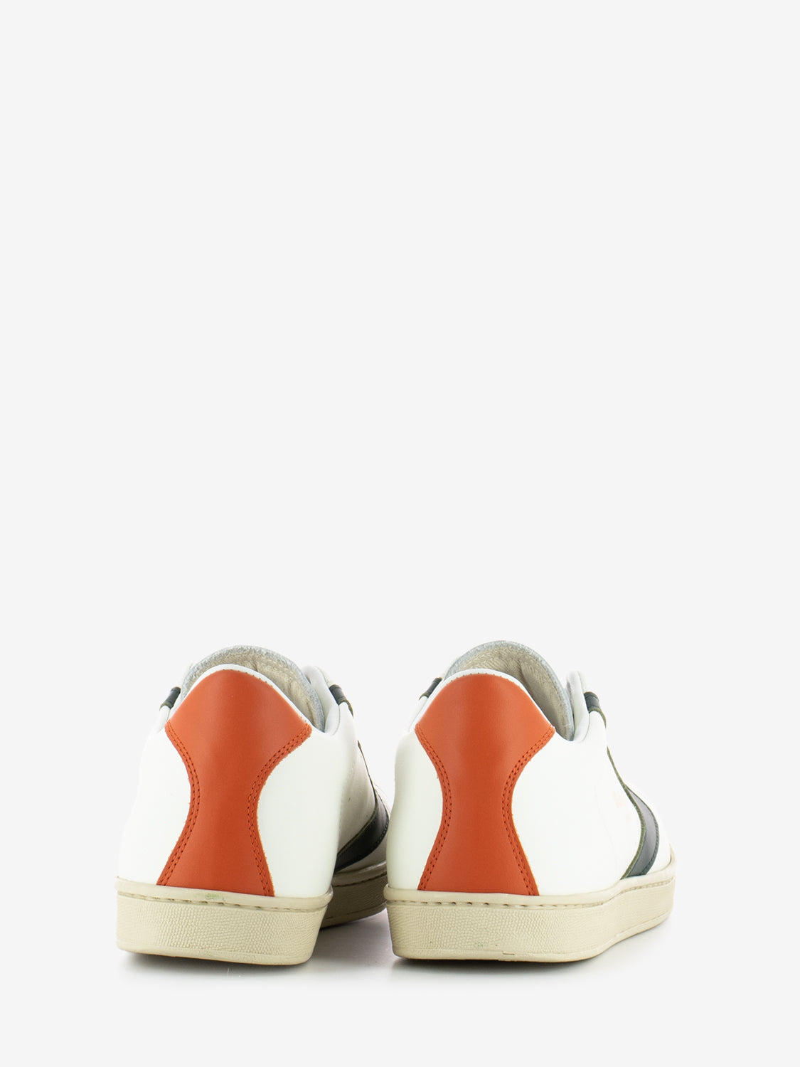Sneakers Tournament nappa white / green / orange