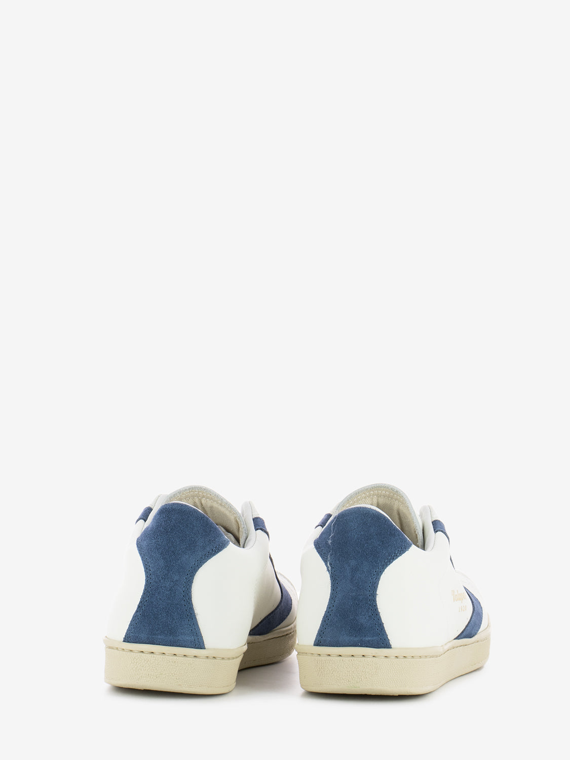 Tournament sneakers in white / baltic nappa and suede