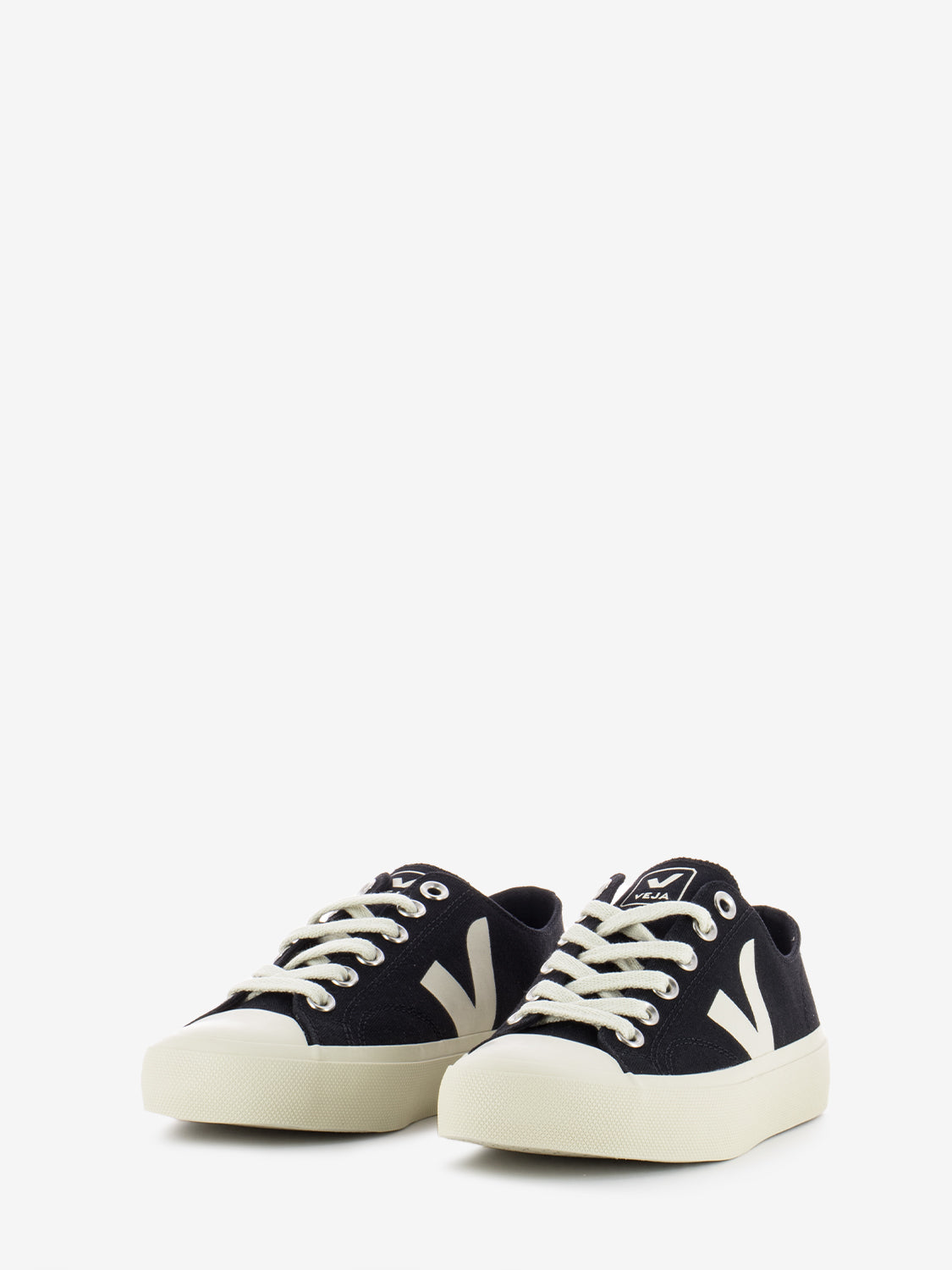 Wata II low canvas black / pierre