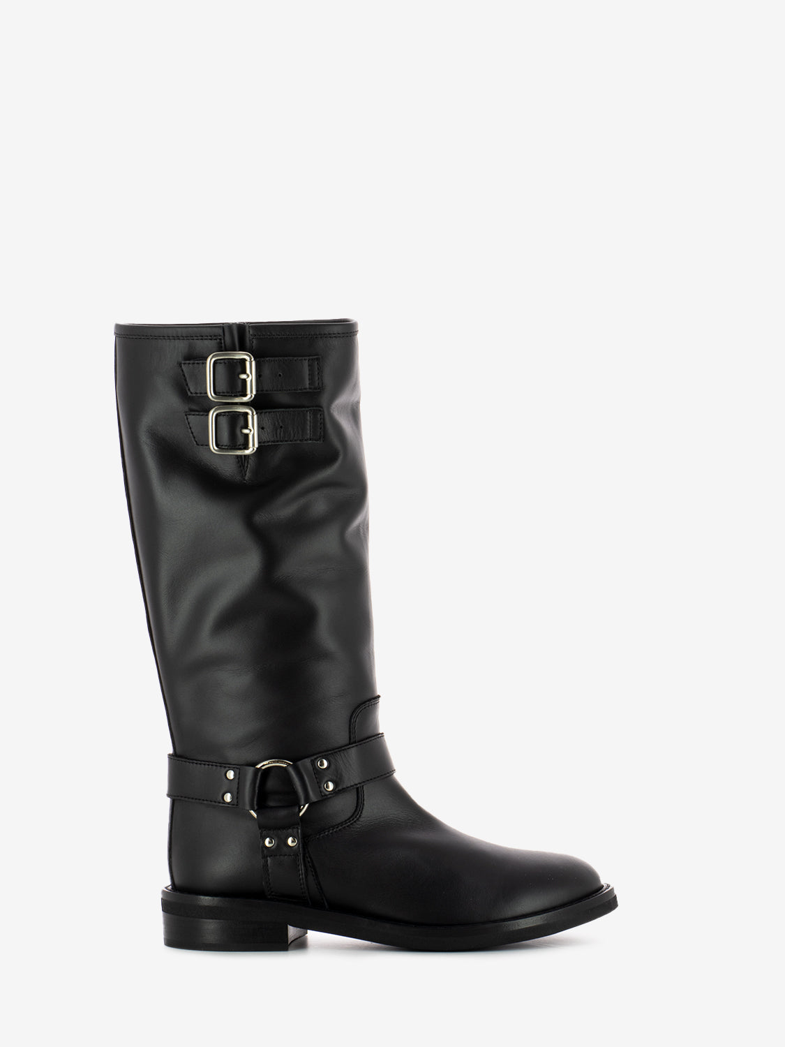Biker con fibbie Malibu neri