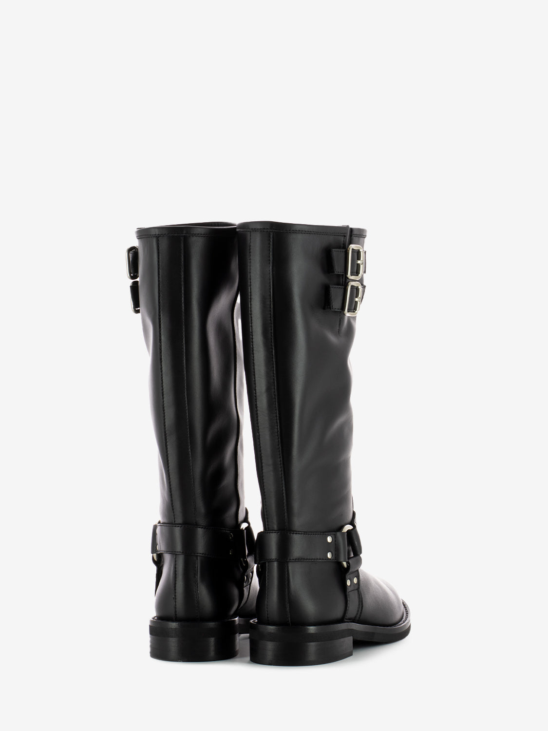 Biker con fibbie Malibu neri