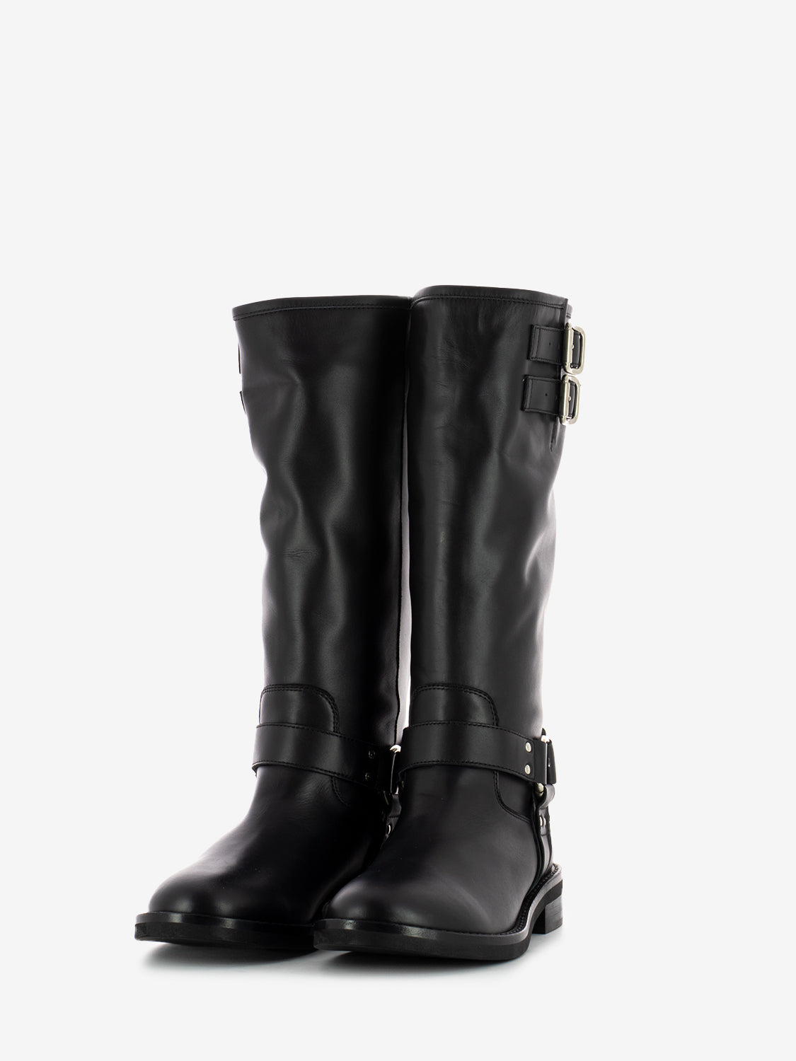 Biker con fibbie Malibu neri