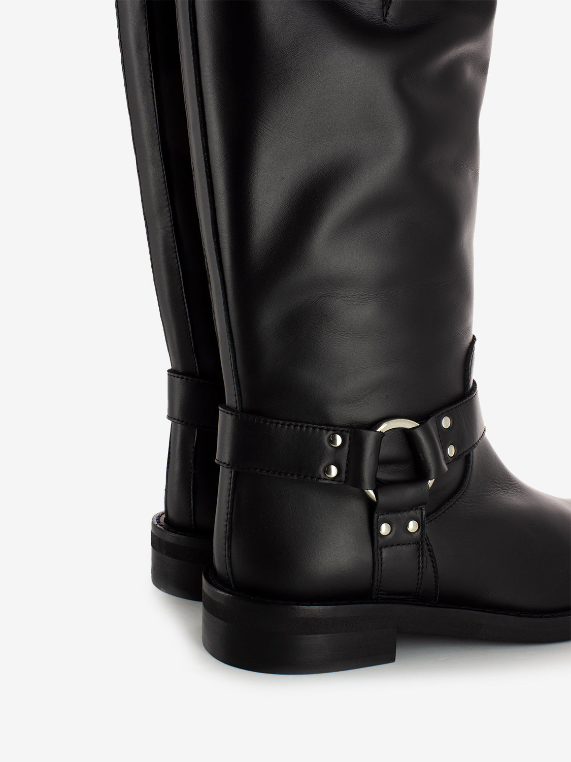 Biker con fibbie Malibu neri