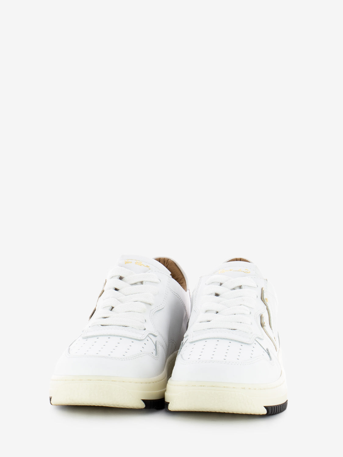 Sneakers in pelle bianco