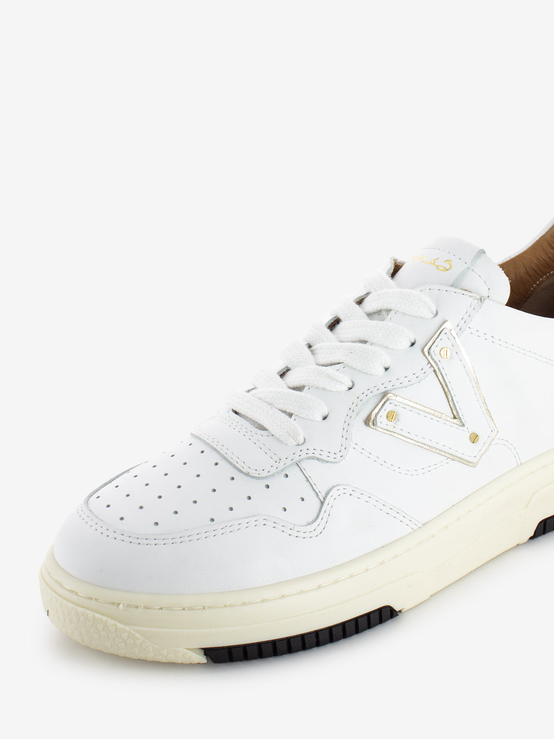 Sneakers in pelle bianco