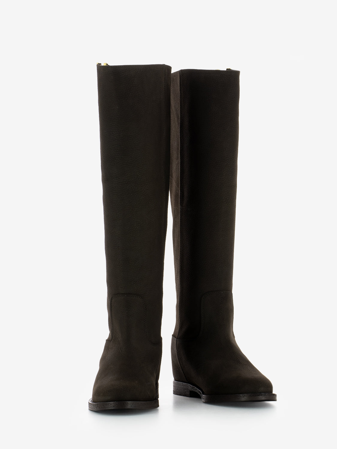 NUBUCK V DESIRE DARK BROWN BOOT 2568_TDM