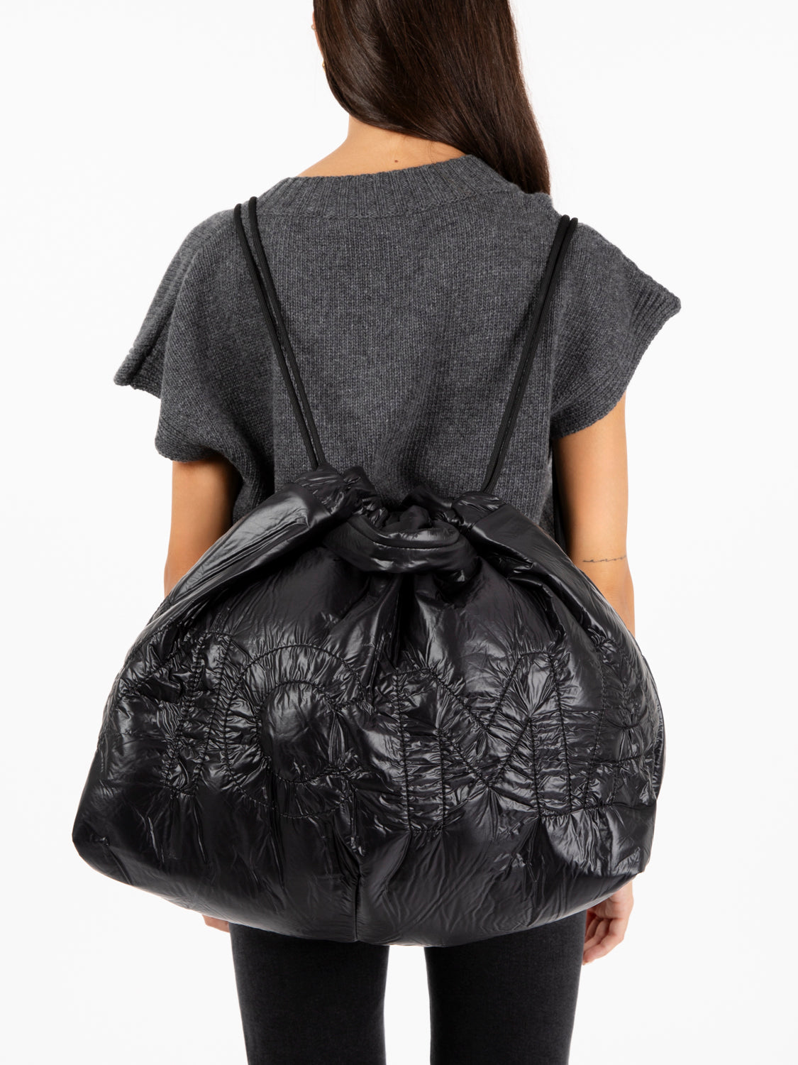 Borsa Paddington in nylon nera