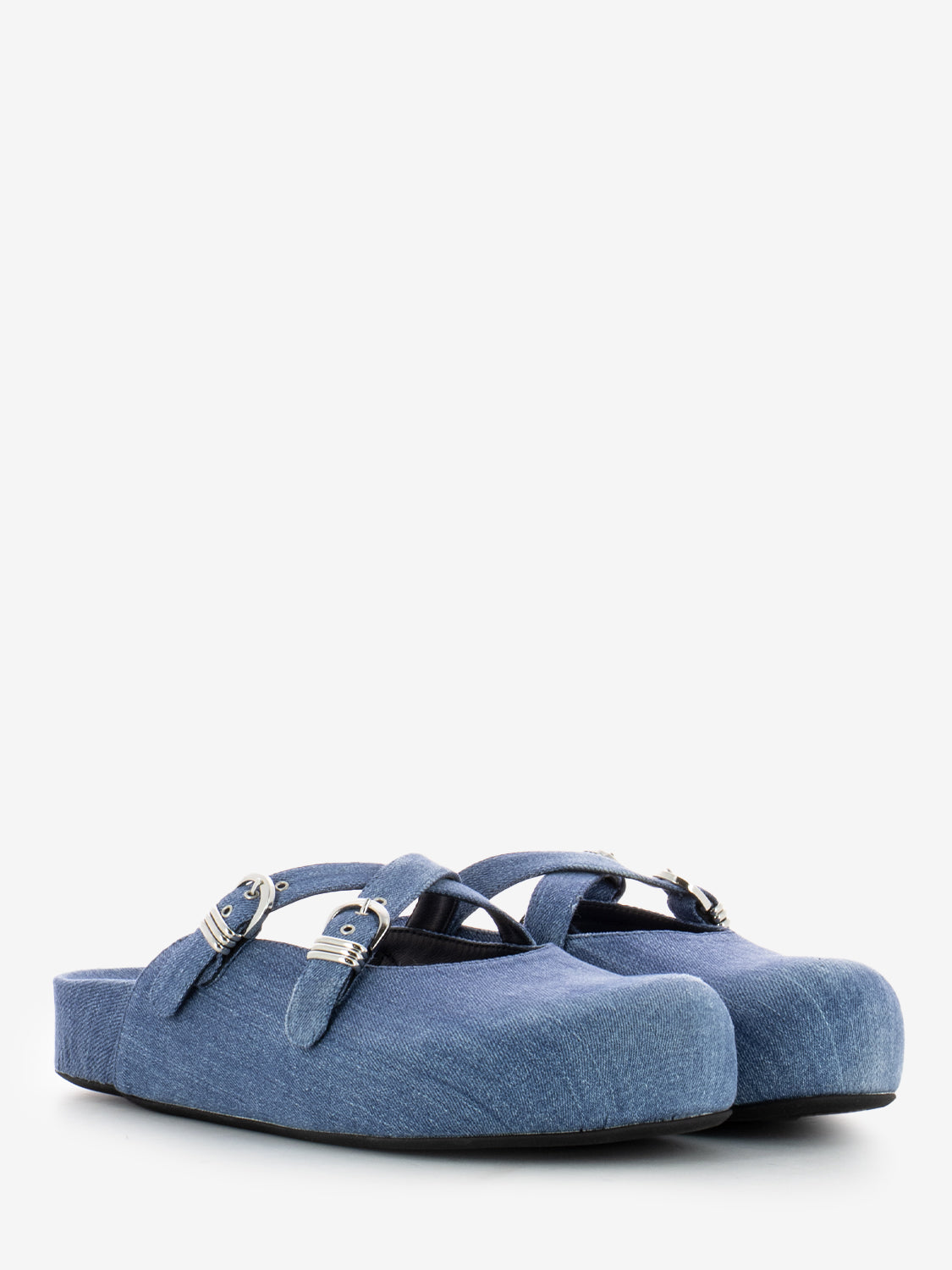 Sabot in denim sea blue