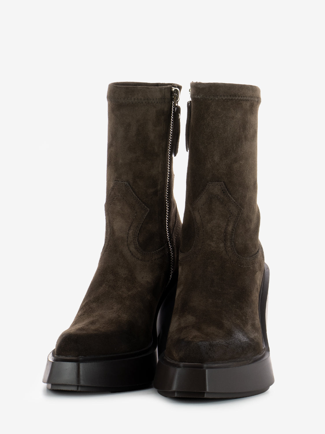 Magnifico 350 brown suede ankle boots