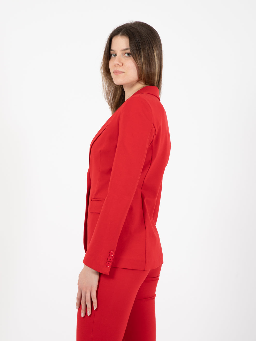 Blazer completo rosso