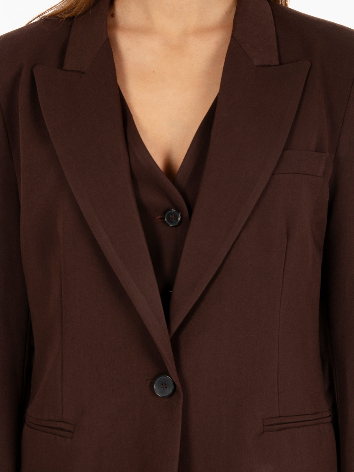 Blazer monopetto moro