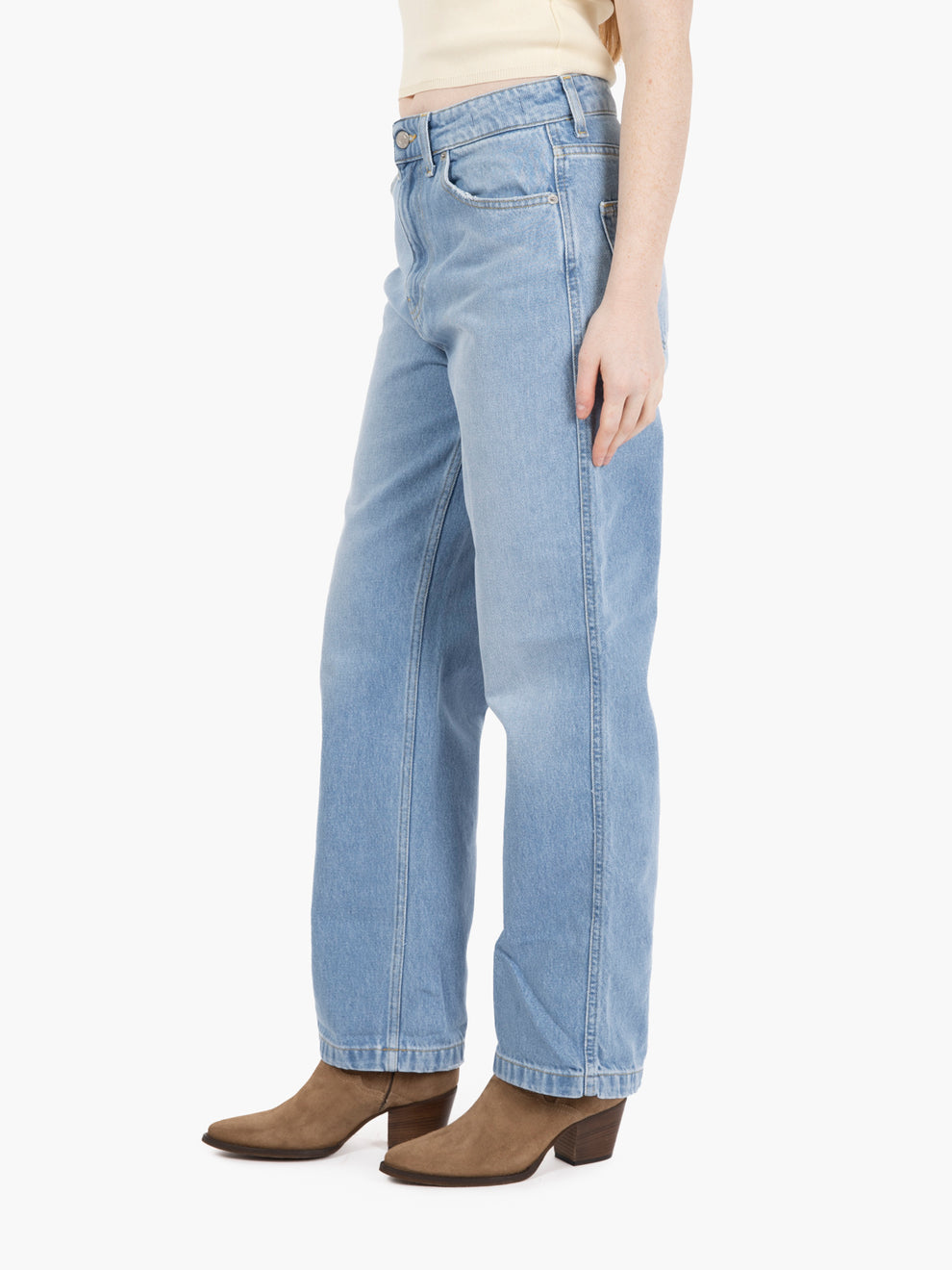 Jeans chiaro Kate straight azzurro