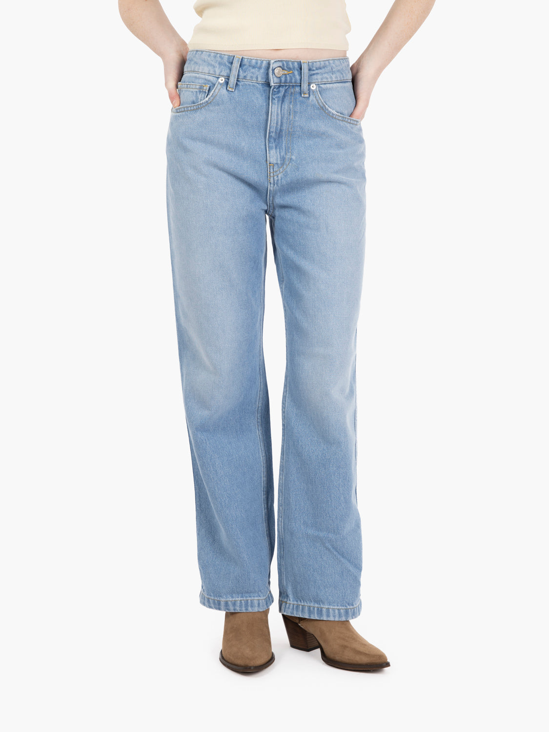 Jeans chiaro Kate straight azzurro